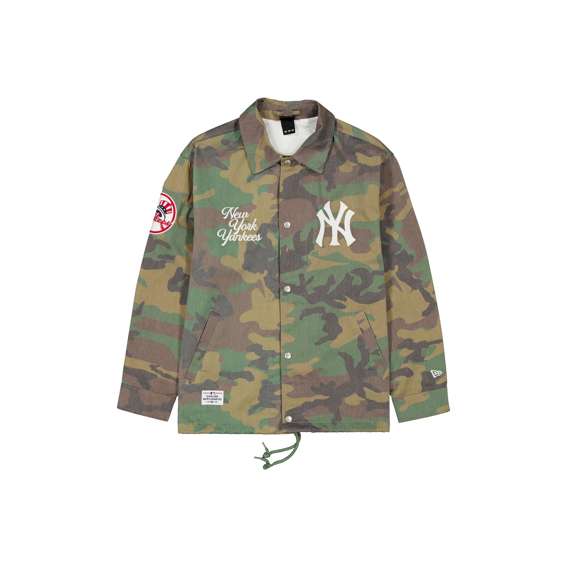 New York Yankees Camo Coach's Jacket、mySite、vikingsvslions