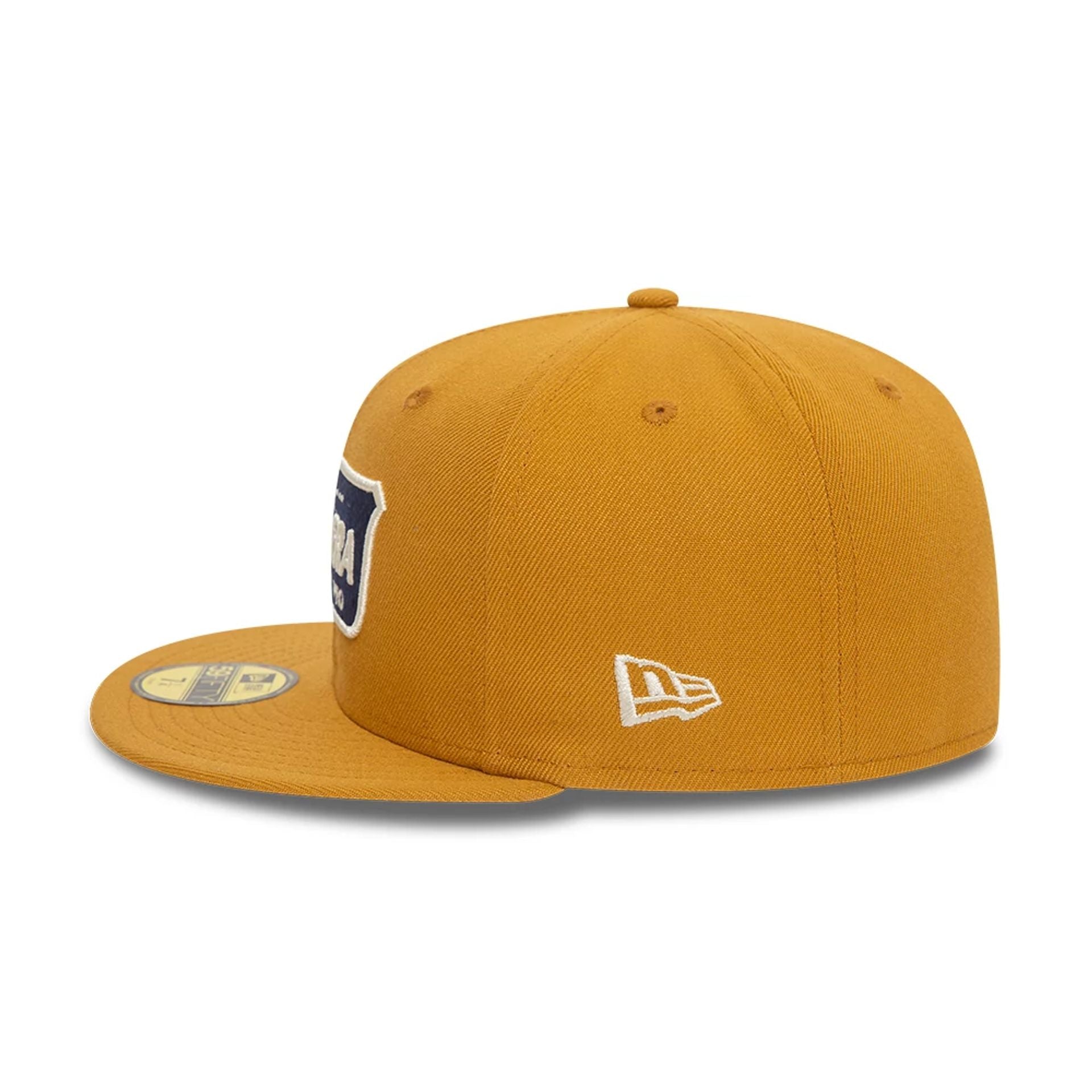 New Era Shield Tan 59FIFTY Fitted Cap、mySite、vikingsvslions