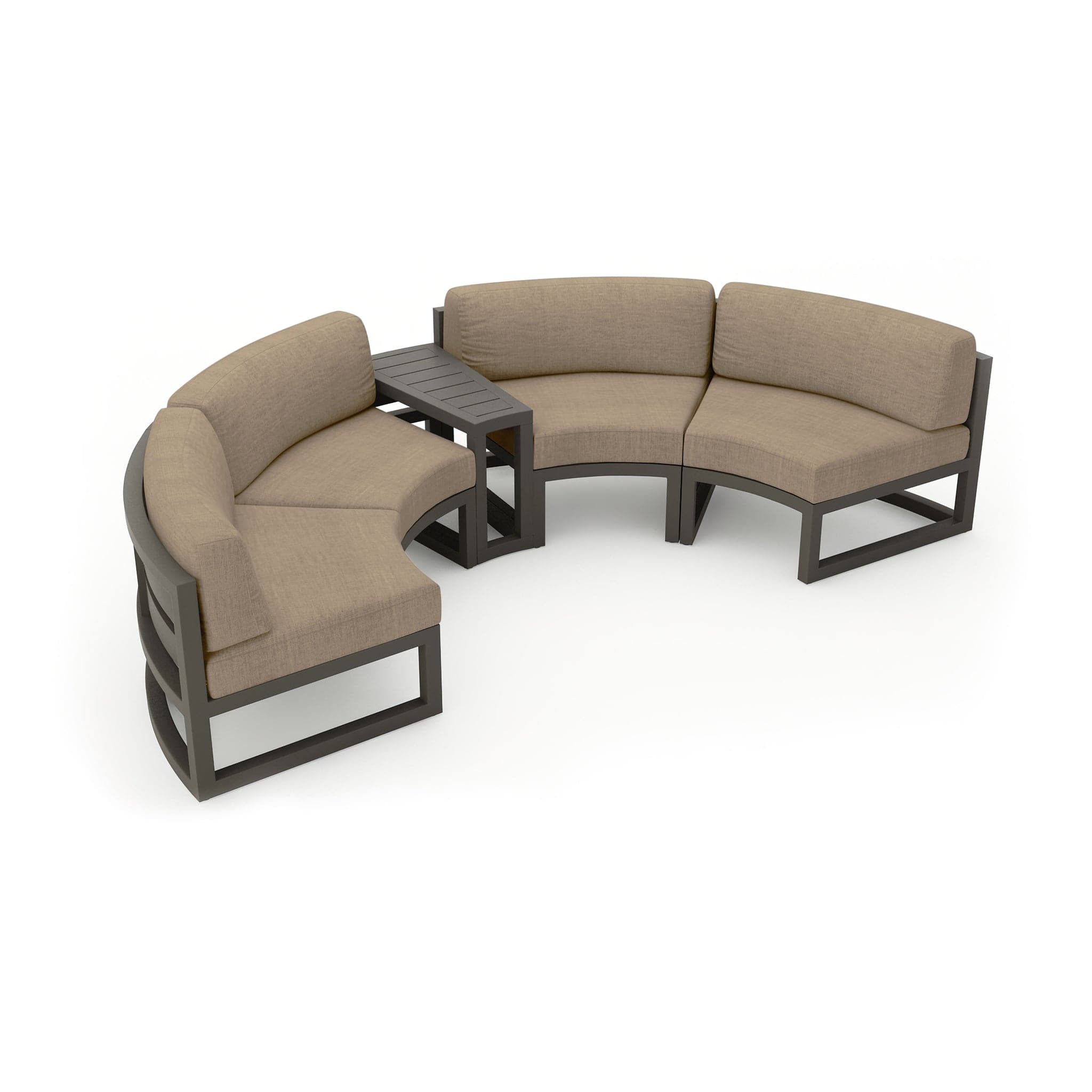Avion 3 Piece Curve Sectional Set、mySite、neckold