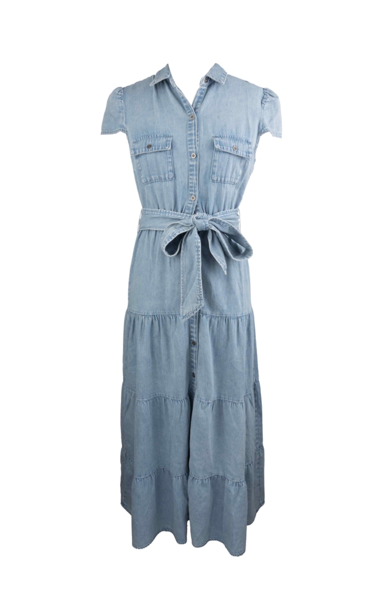 KUT From Kloth Denim Maxi Dress、mySite、garagedoors4me