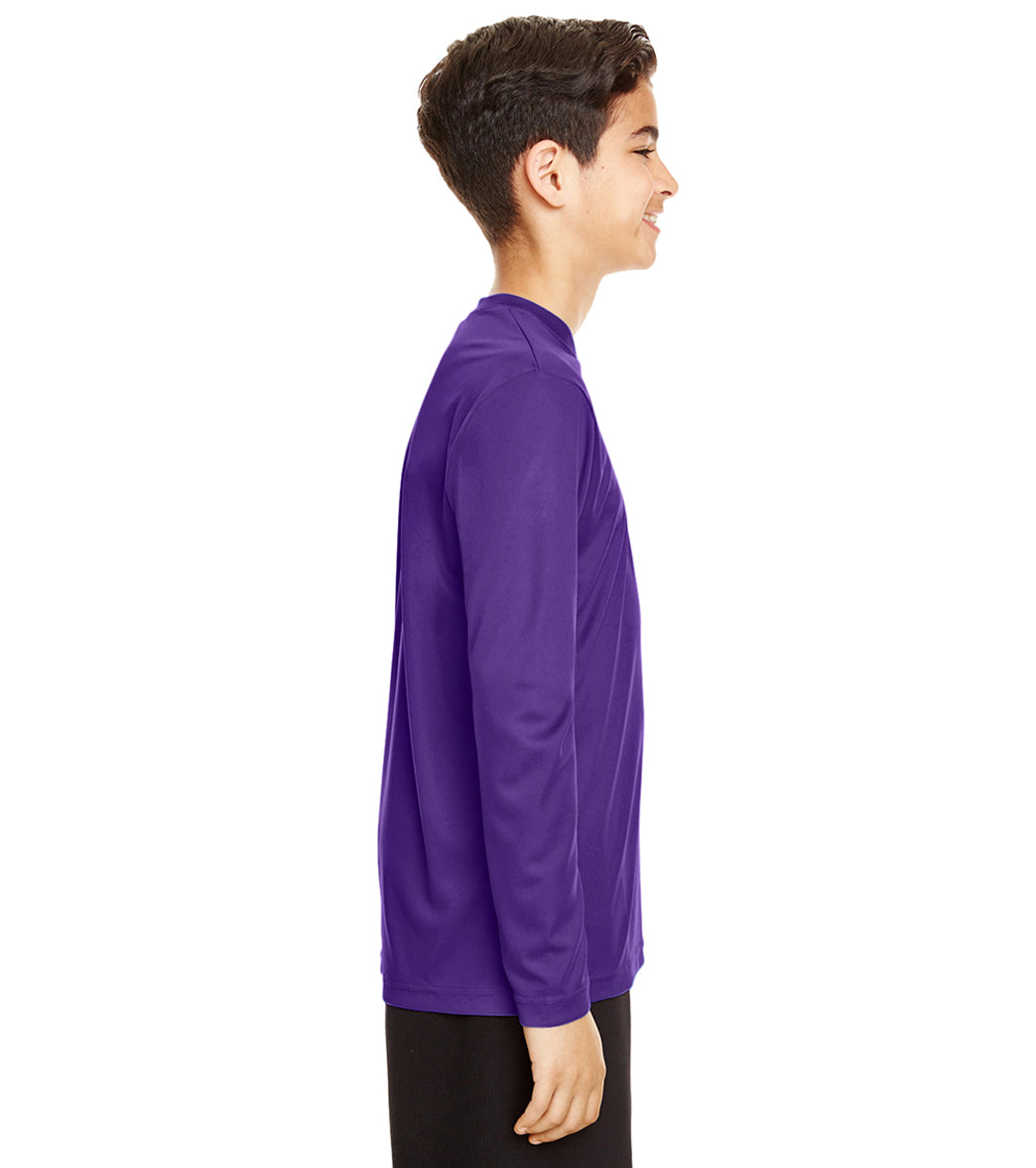 Team 365 Youth Zone Performance Long Sleeve T-Shirt、mySite、noshort