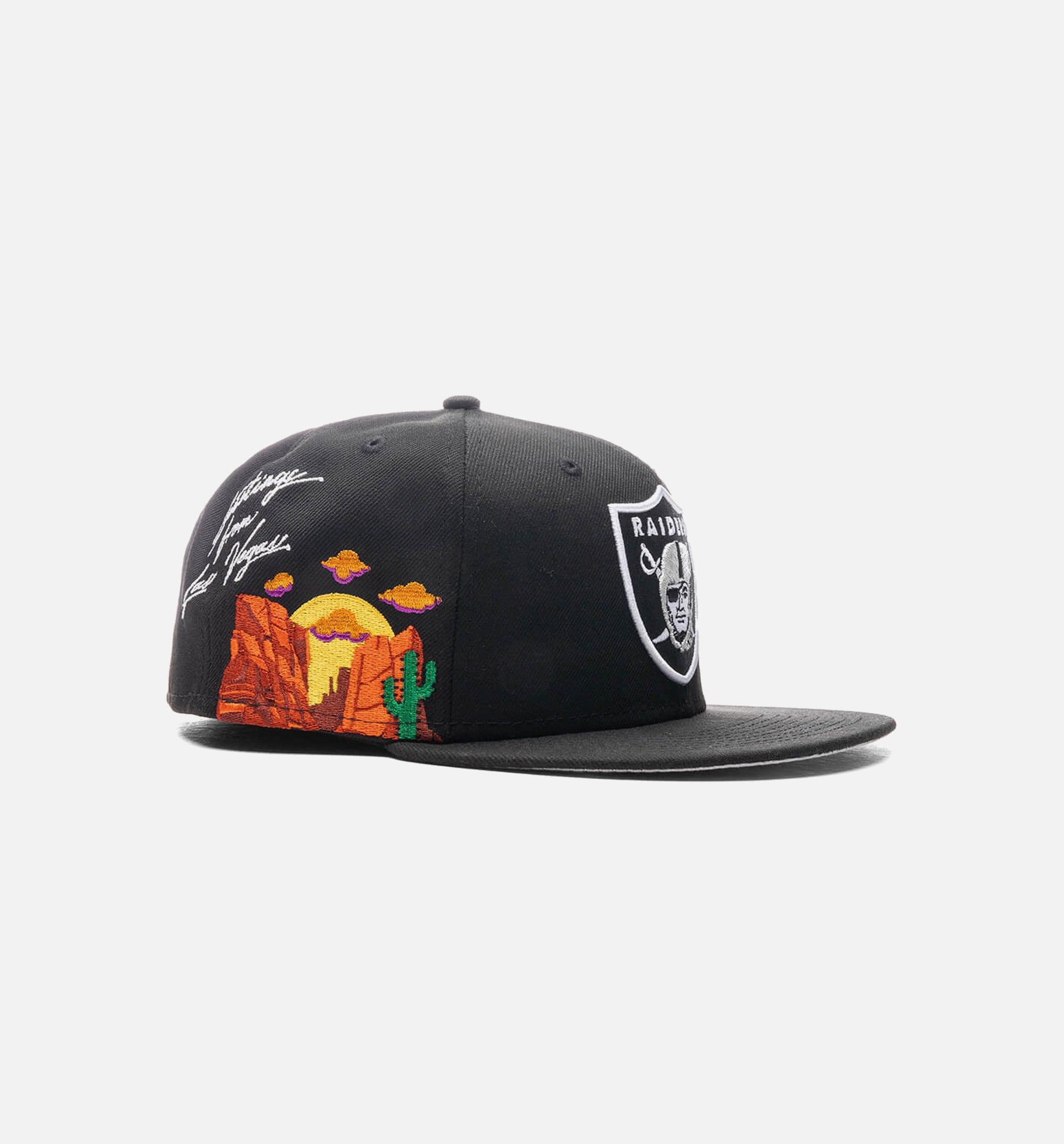 Las Vegas Cloud Icon 59FIFTY Fitted Cap Mens Hat - Black、mySite、dreamappss