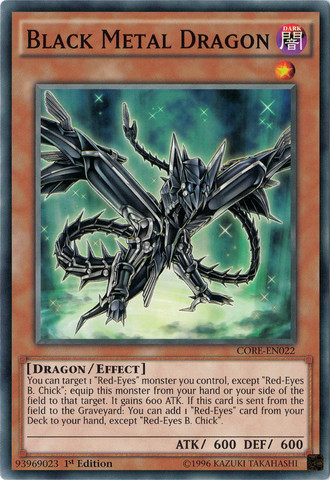 Black Metal Dragon CORE-EN022 Common、mySite、waistdrama