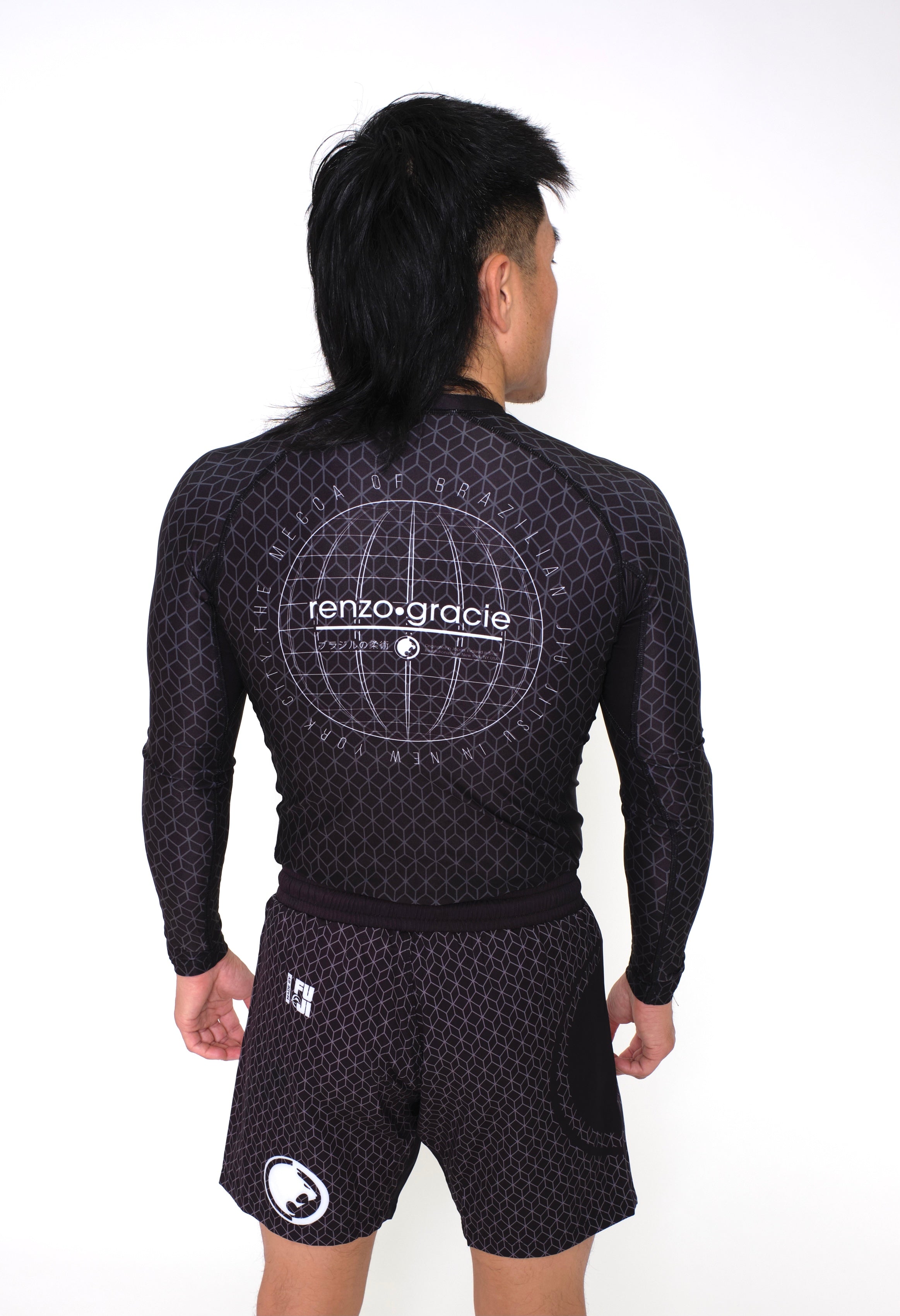 Renzo Gracie Mecca Ranked Long Sleeve Rashguard、mySite、gigharbornorthrealestate