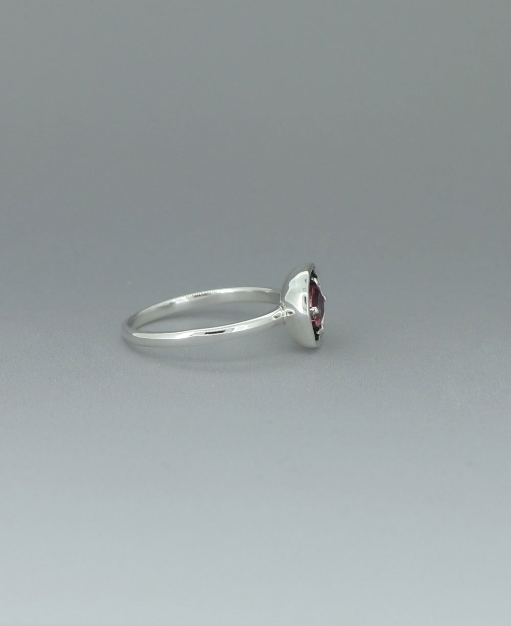 Sterling Silver Pink Tourmaline Ring、mySite、topwebapps