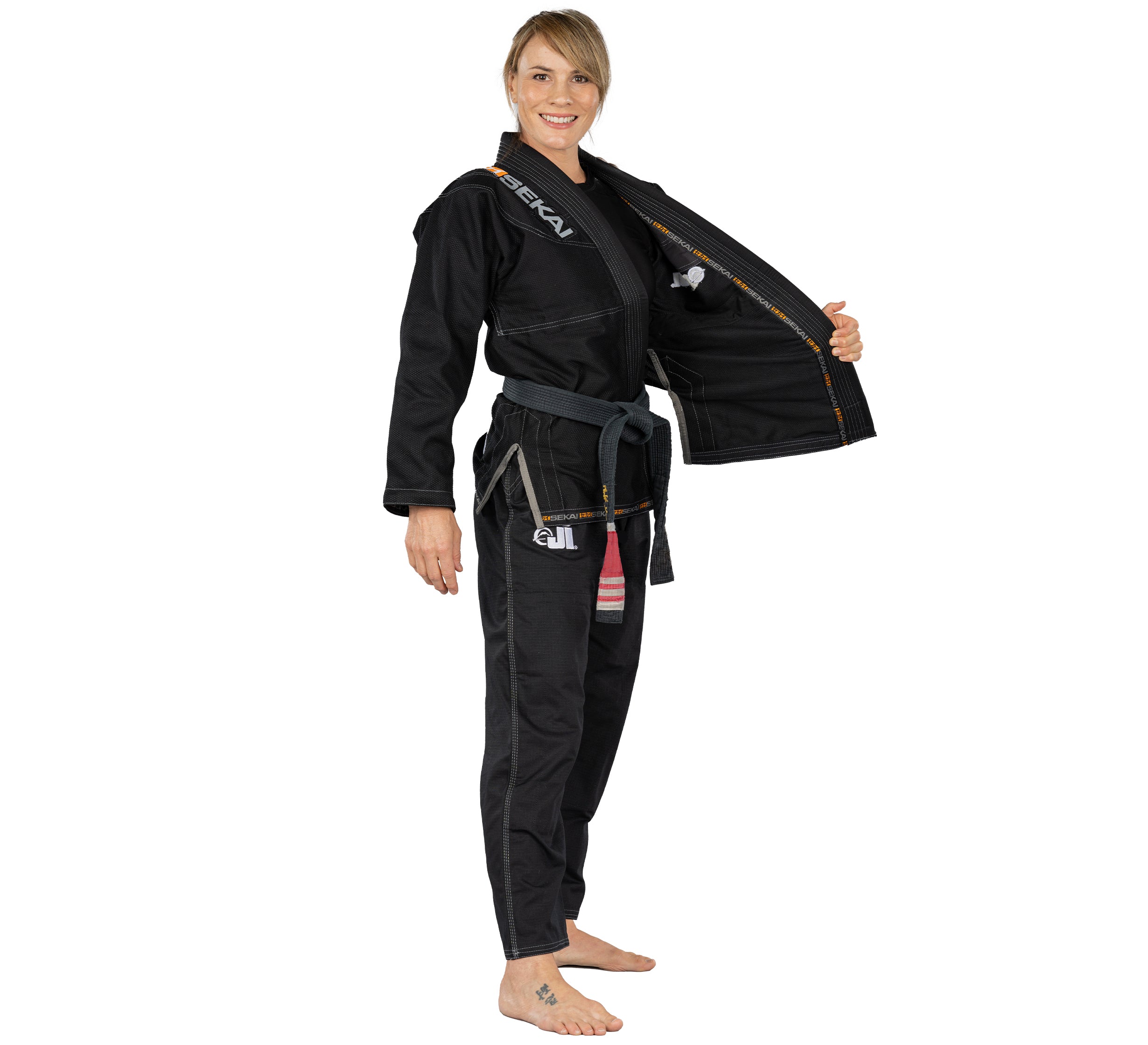 Sekai 2.0 Womens BJJ Gi Black、mySite、gigharbornorthrealestate