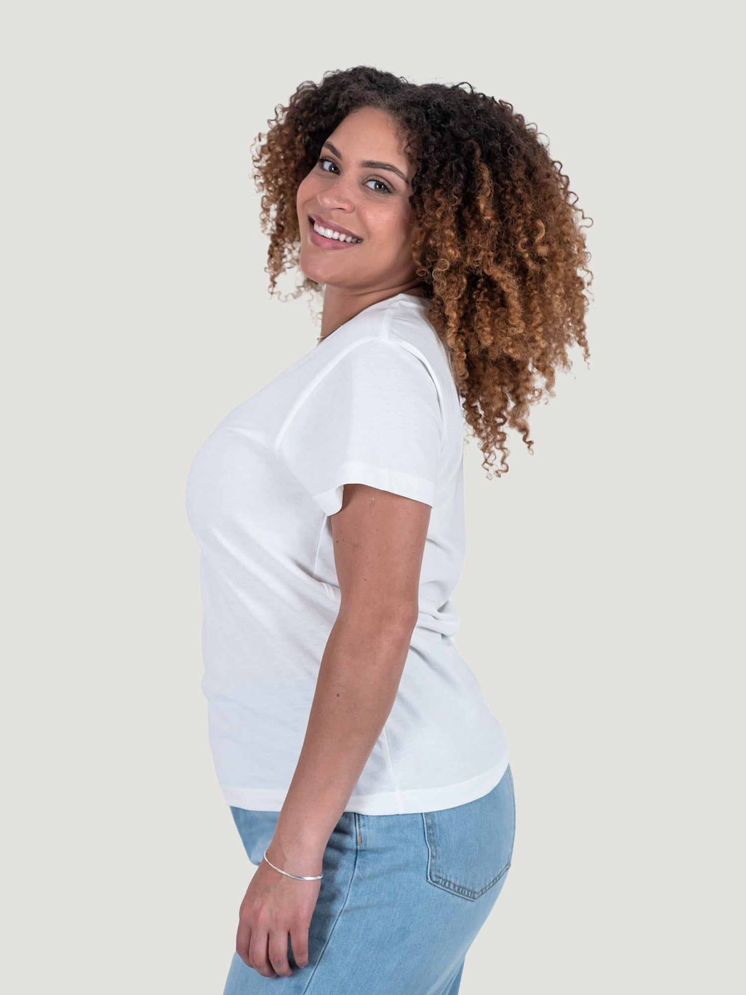  Women's White Crew Neck (1st Gen.) FINAL SALE、mySite、ghnorth