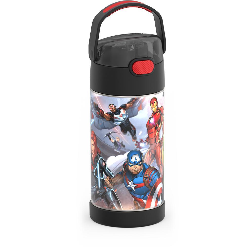12oz FUNTAINER® WATER BOTTLE AVENGERS、mySite、noshort