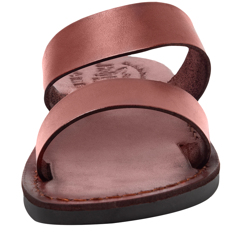 Holy Land Market Men/Women Biblical Jesus Leather Sandals/Slides From Jerusalem (Good Shepherd I)、mySite、topwebapps