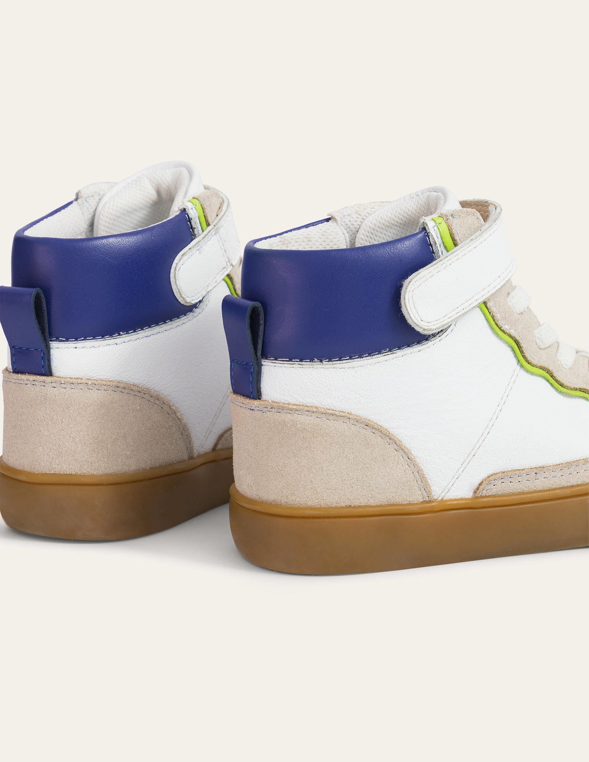  Leather High Tops-White、mySite、ashleygrahame
