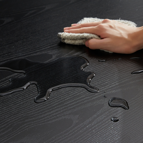 Dining Table Set, Bar Table with 2 Dining Benches, Kitchen Table Counter with Chairs, Industrial for Kitchen Breakfast Table, Living Room, Party Room, Grey and Black,43.3″L x 23.6″W x 29.9″H、、casual