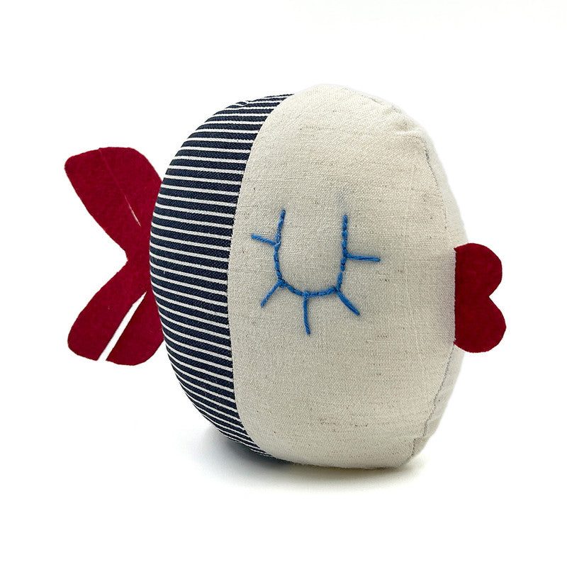 Canvas Bobber Fish Toy For Dogs | Multicolour、mySite、camillekostekn