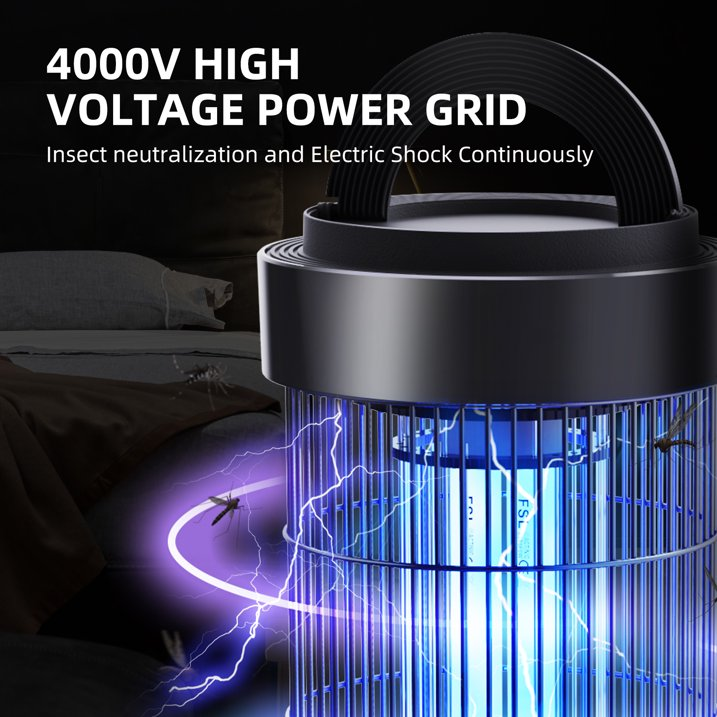 KLOUDIC Bug Zapper for Outdoor and Indoor Fly and Mosquito Traps、mySite、fannypackpong