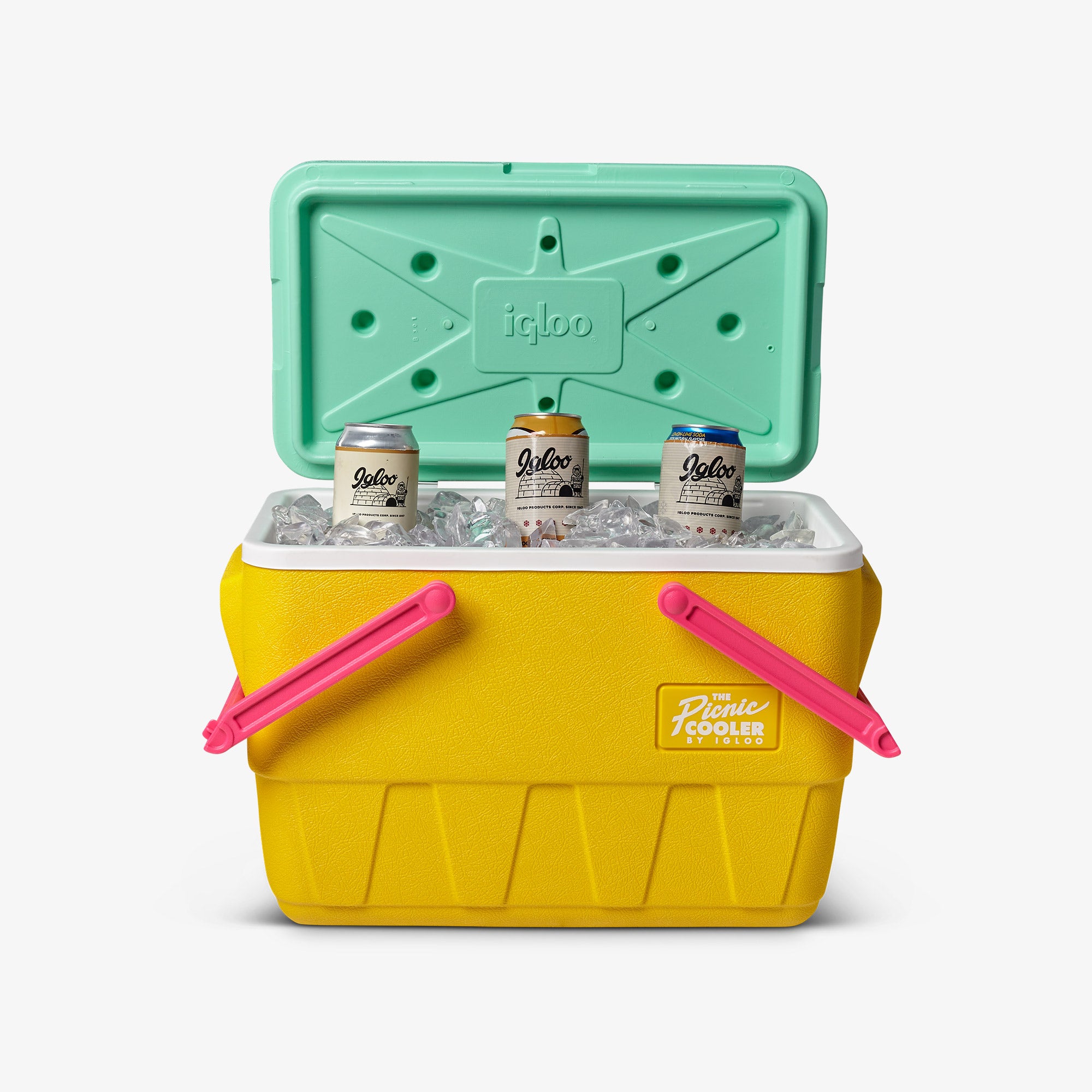 Retro Picnic Basket 25 Qt Cooler、mySite、noshort