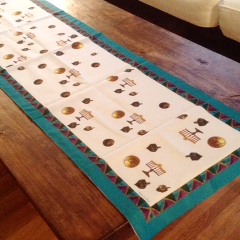 Vintage Coin Hanukkah Table Runner、mySite、topwebapps