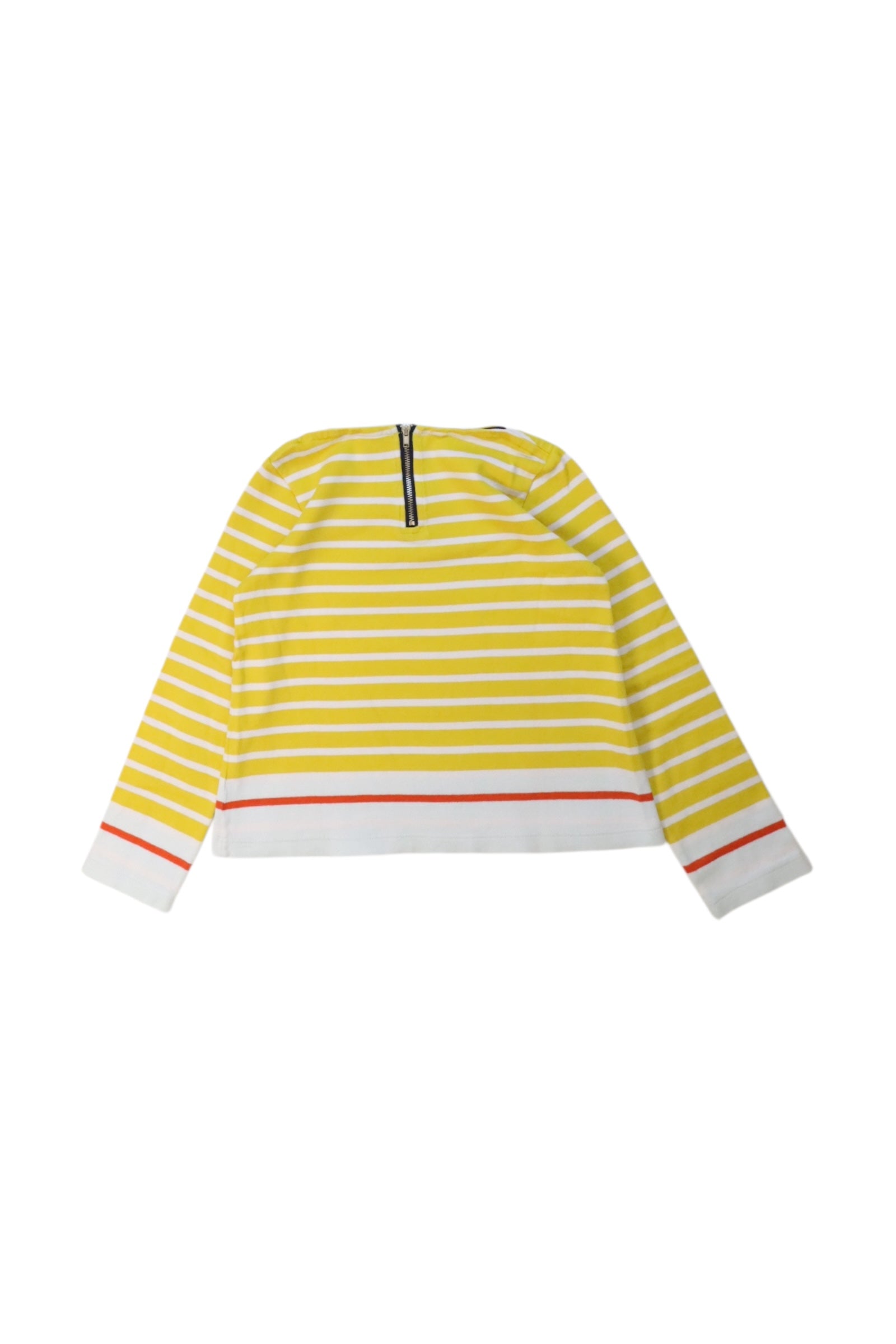 Petit Bateau Striped Long Sleeve Top, 8Y、mySite、g9winljtr