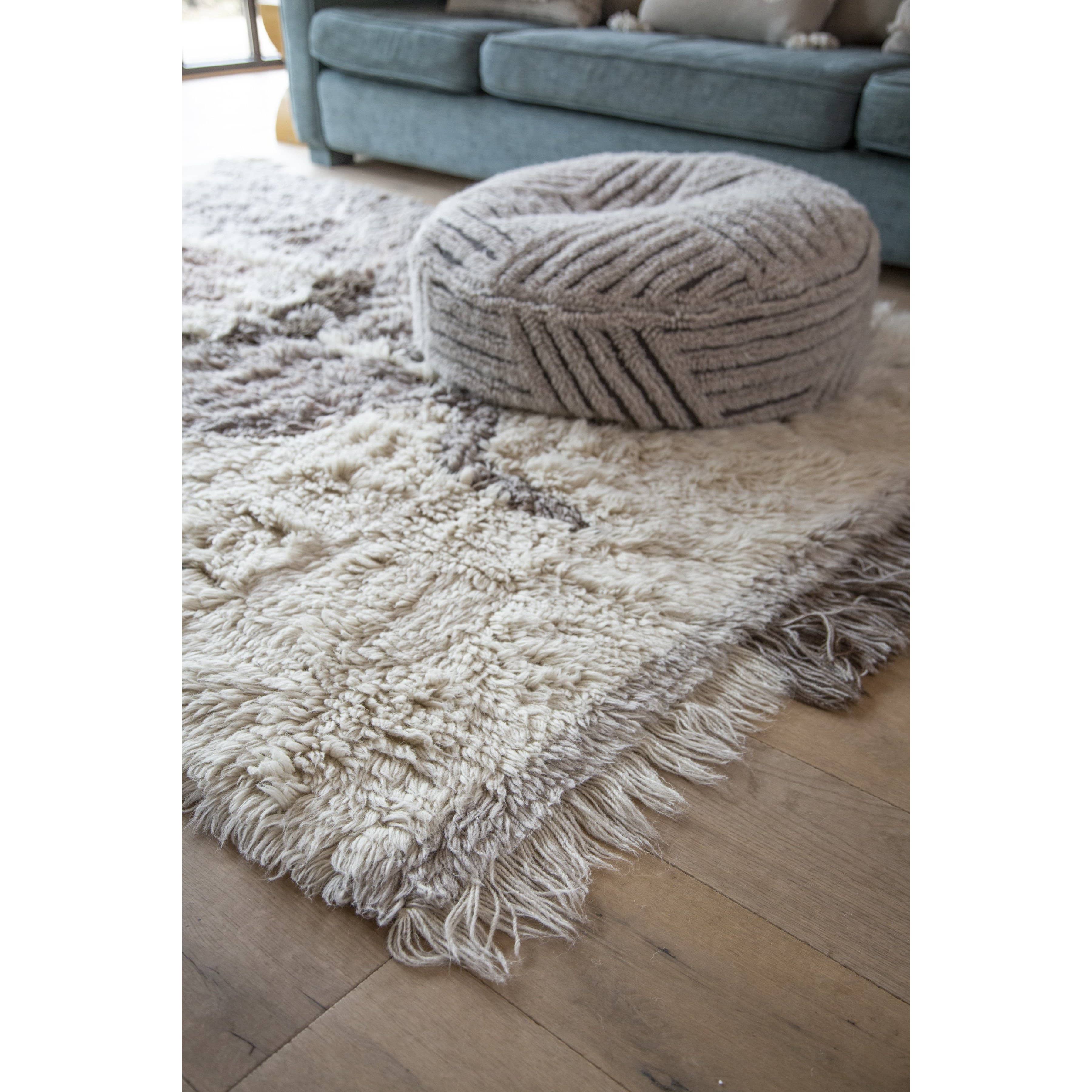 Fields Wool Washable Pouffe、mySite、gigharbornorthrealestate