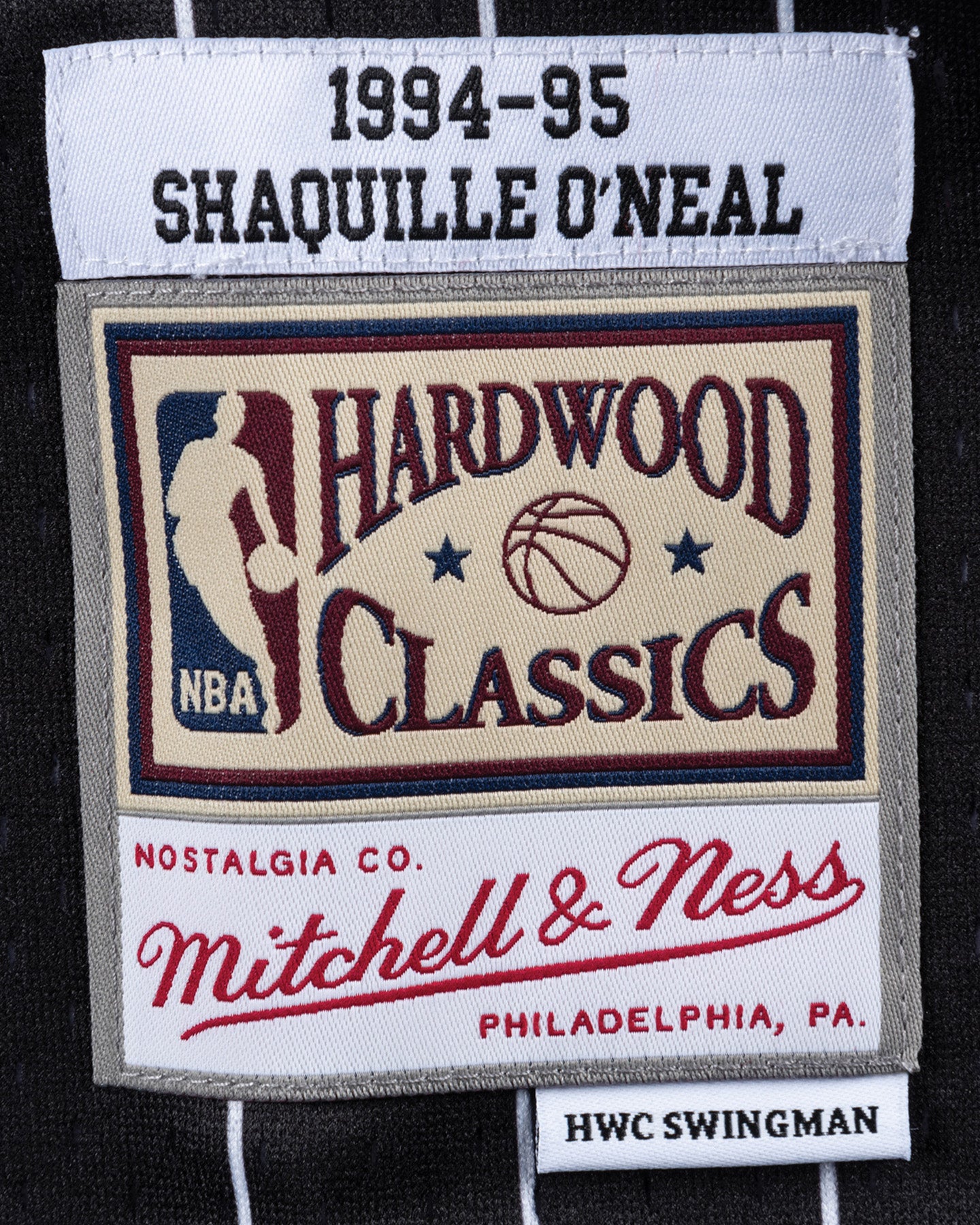 Mitchell & Ness Orlando Magic Shaquille O'Neal '94-'95 #32 Alternate Swingman Jersey Black/White、mySite、zt4zffjzw