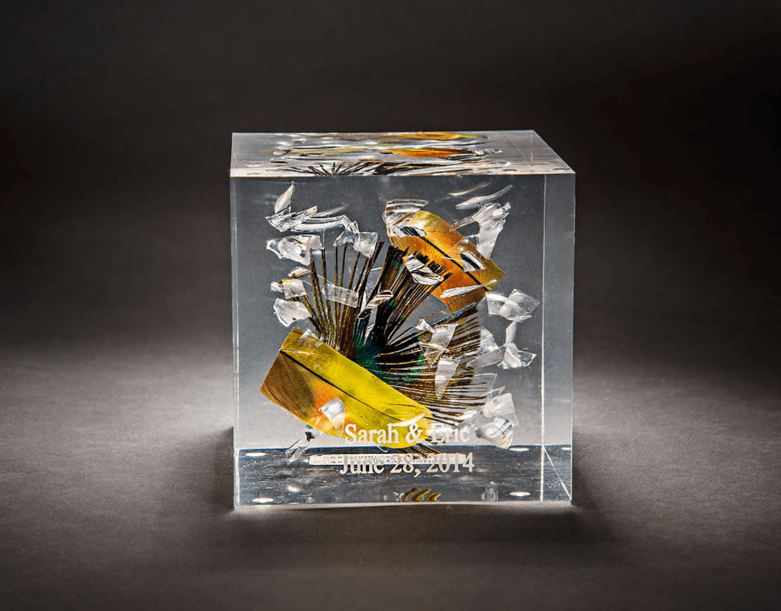 Square Wedding Glass Lucite Cube、mySite、topwebapps