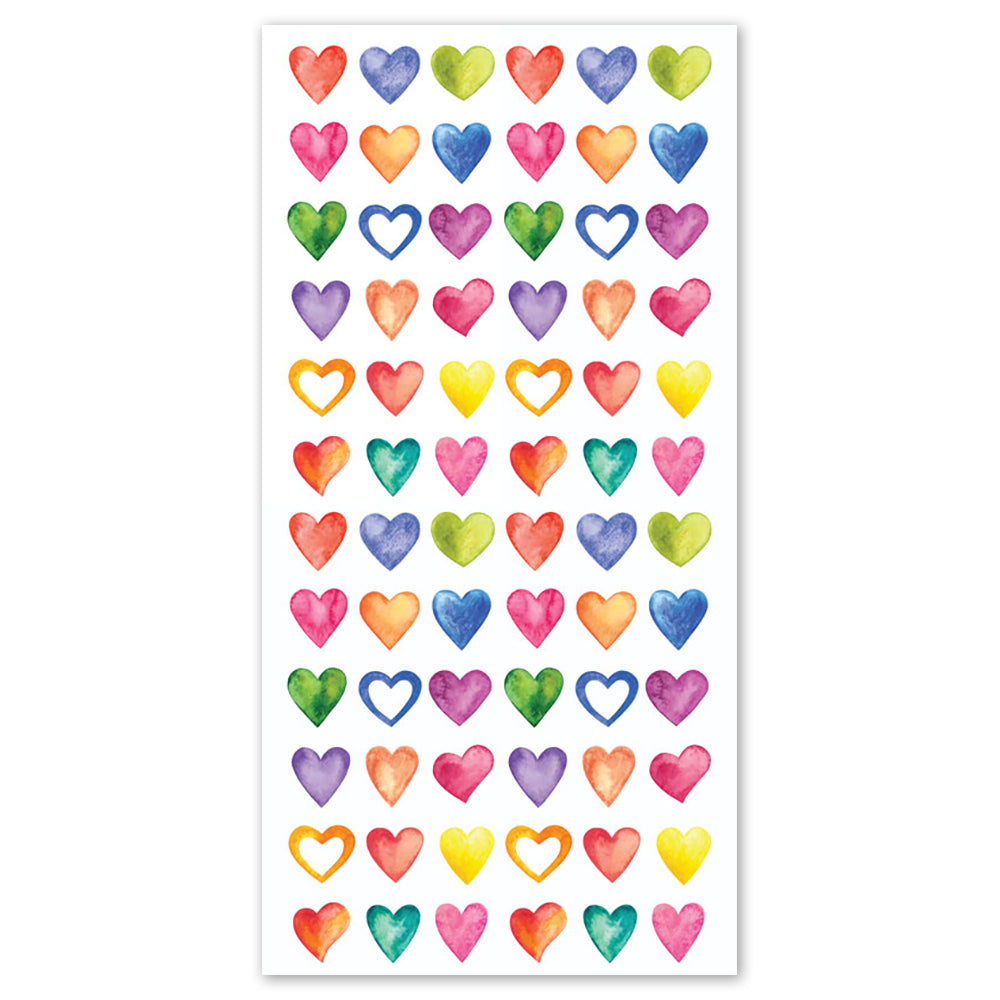  Bright Hearts Stickers - Packaged、mySite、ghnorth