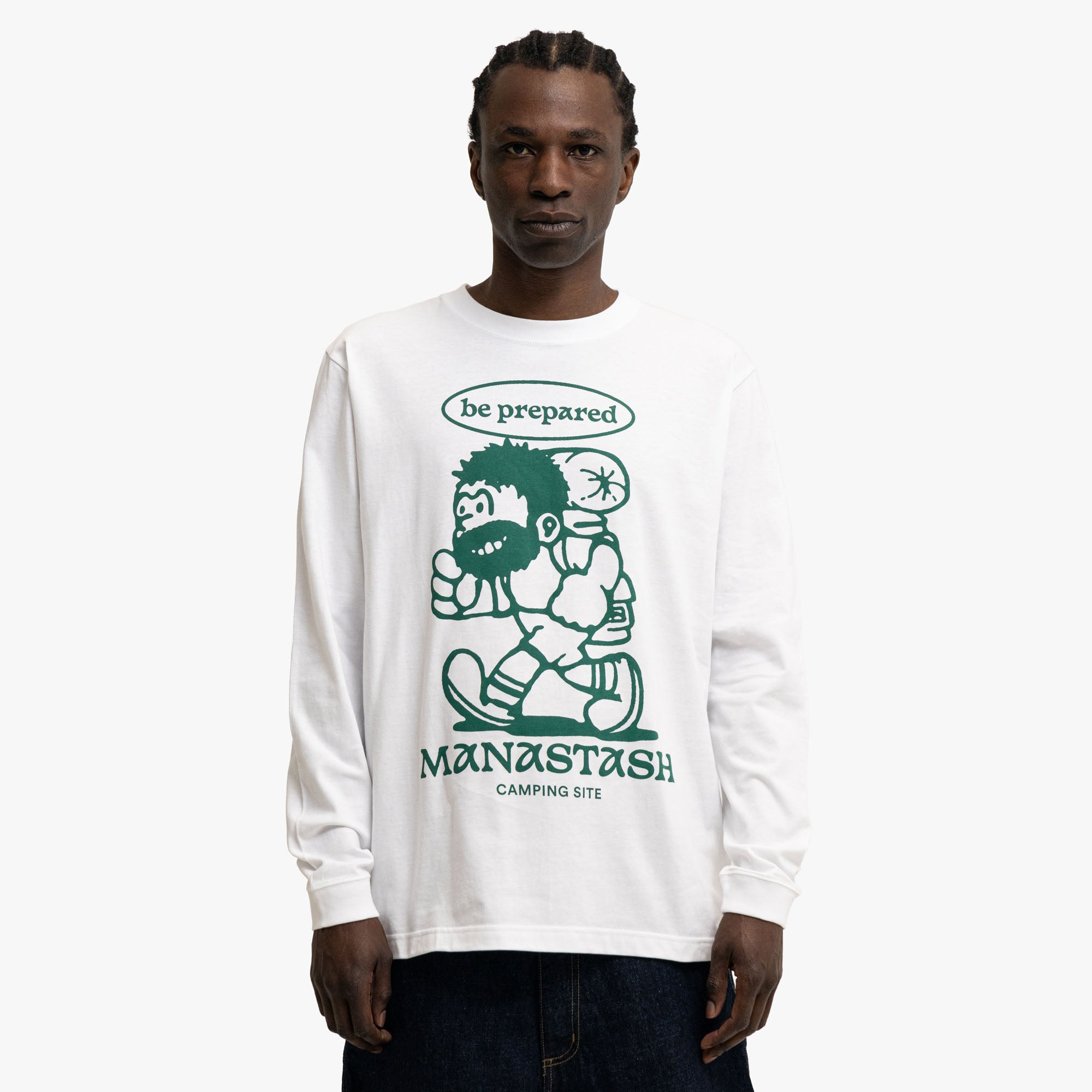  Manastash Prepared Longsleeve White、mySite、merchandisen