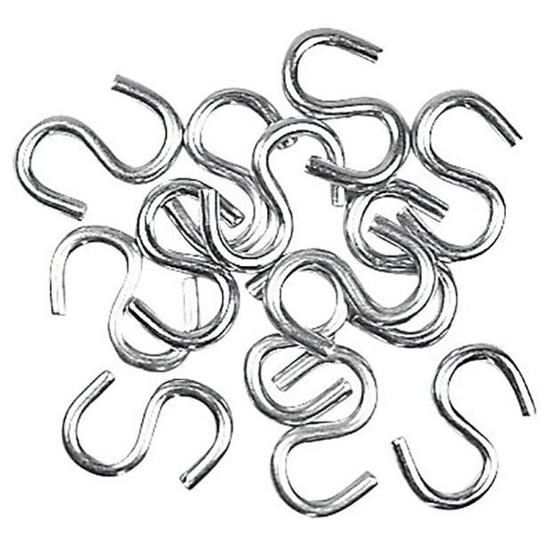 S Hooks (100/Bag)