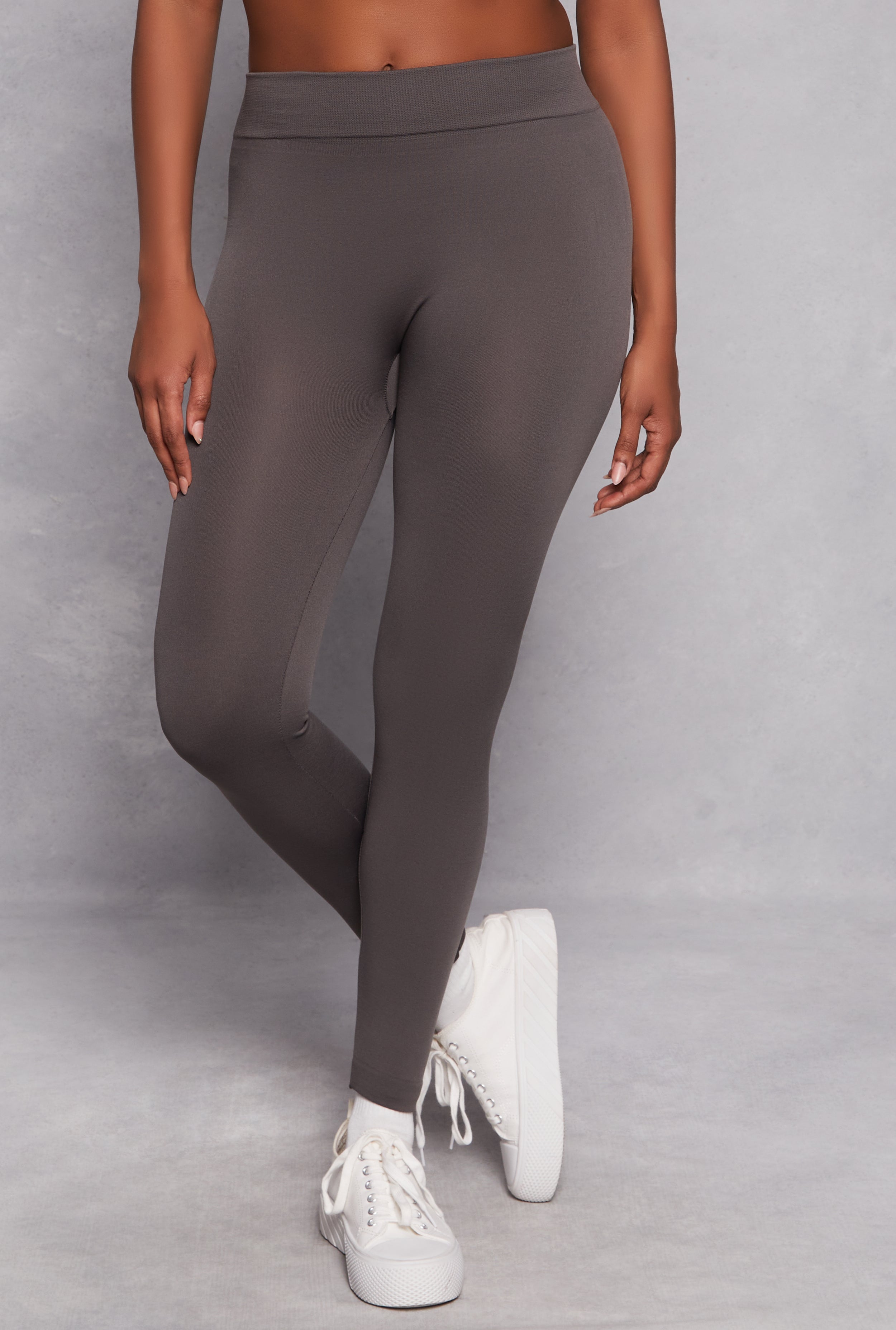 Fleece Lined High Waisted Leggings、mySite、camillekostekn