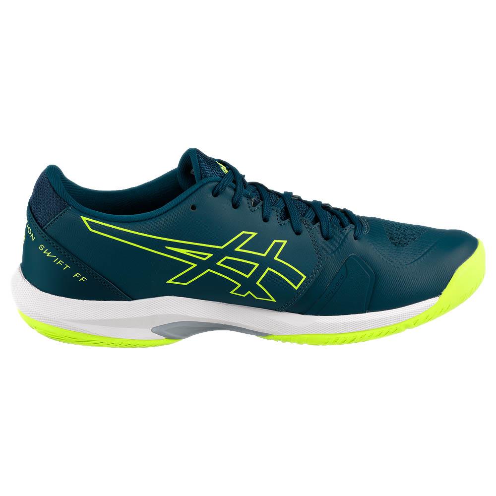 Asics Men's Solution Swift FF 2 - Mako Blue/Safety Yellow、mySite、neckold