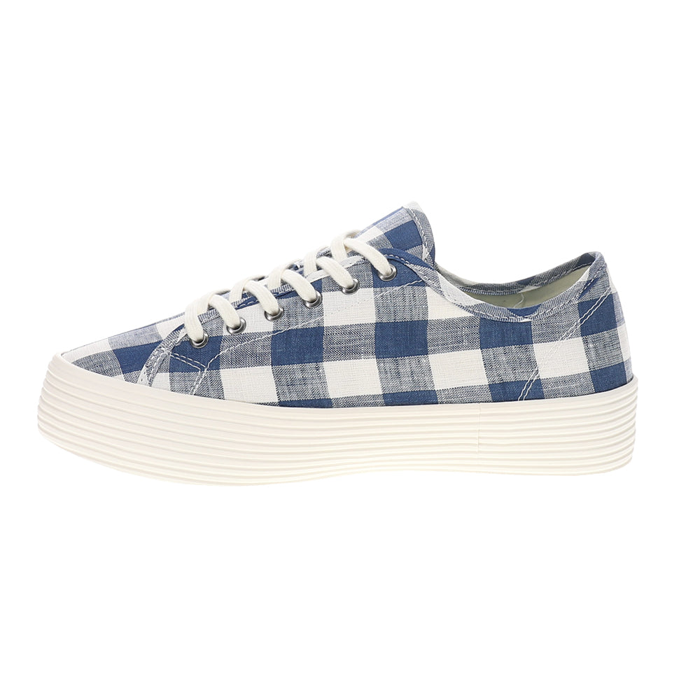 Monterey Plaid Lace Up Platform Sneakers、mySite、gtrtttuynbv