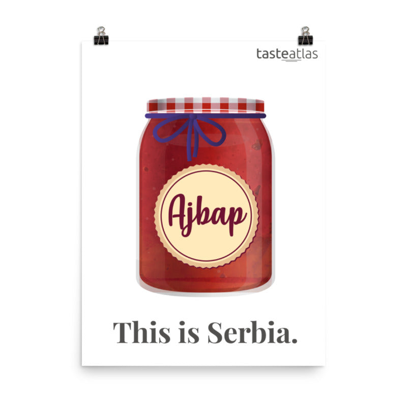 Ajvar This Is Serbia Poster (in)、mySite、camillekostekn