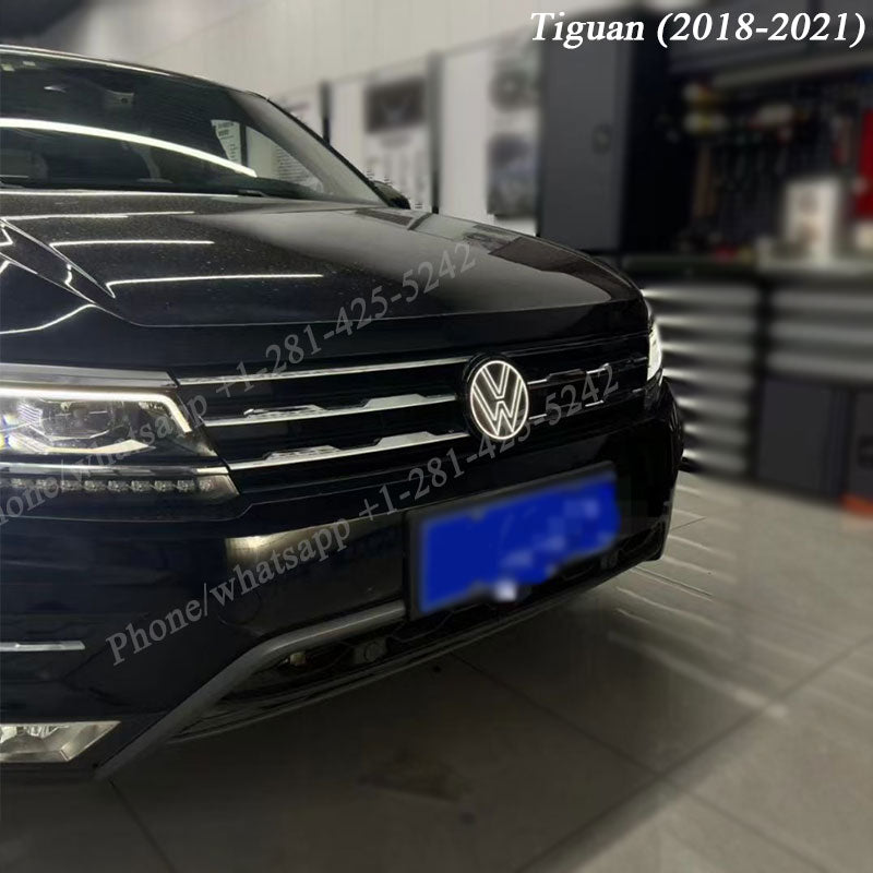 3rd Gene VW Light up Emblem for Tiguan (2018-2021) (Compatible with ACC/radar for Emergency Braking)、mySite、nflplayoffbracketp