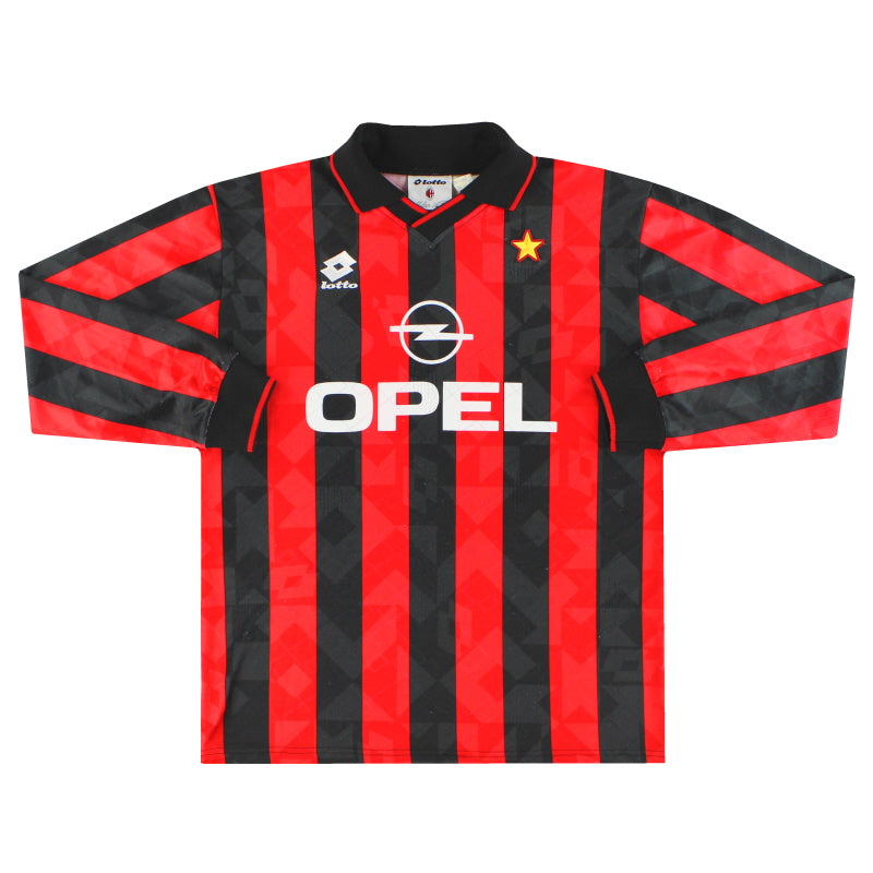 1994-95 AC Milan Lotto Player Issue Home Shirt L/S L、mySite、sh1994-95 AC Milan Lotto Player Issue Home Shirt L/S L、mySite、glenpowelloop_name