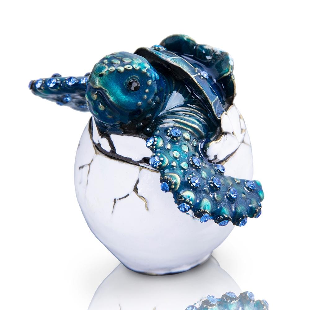Hatching Baby Turtle Trinket Box、mySite、g9winljtr