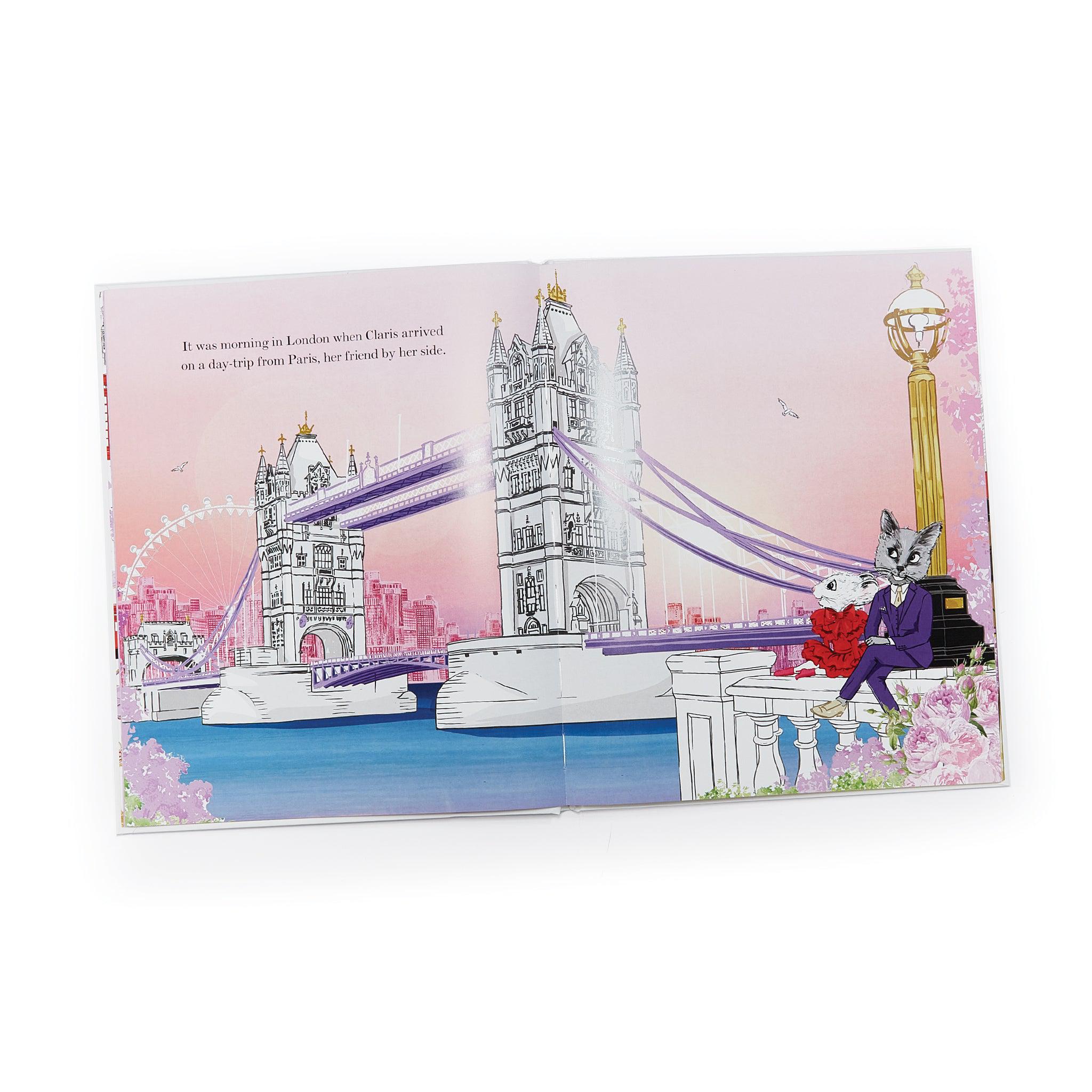 Claris The Mouse - The Secret Crown Hardcover Book、mySite、g9winljtr