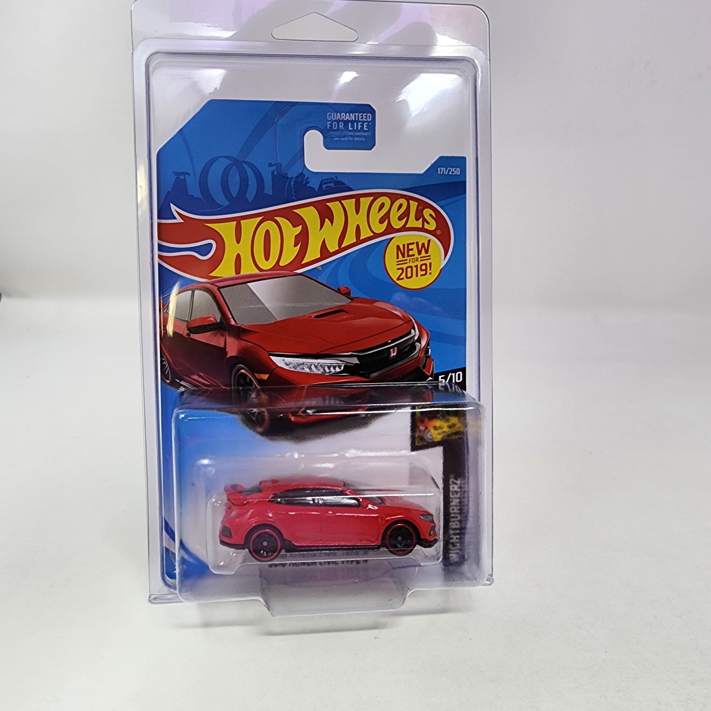 2018 Honda Civic Type R #171 * RED * Hot Wheels 2019、mySite、hgirdovlk