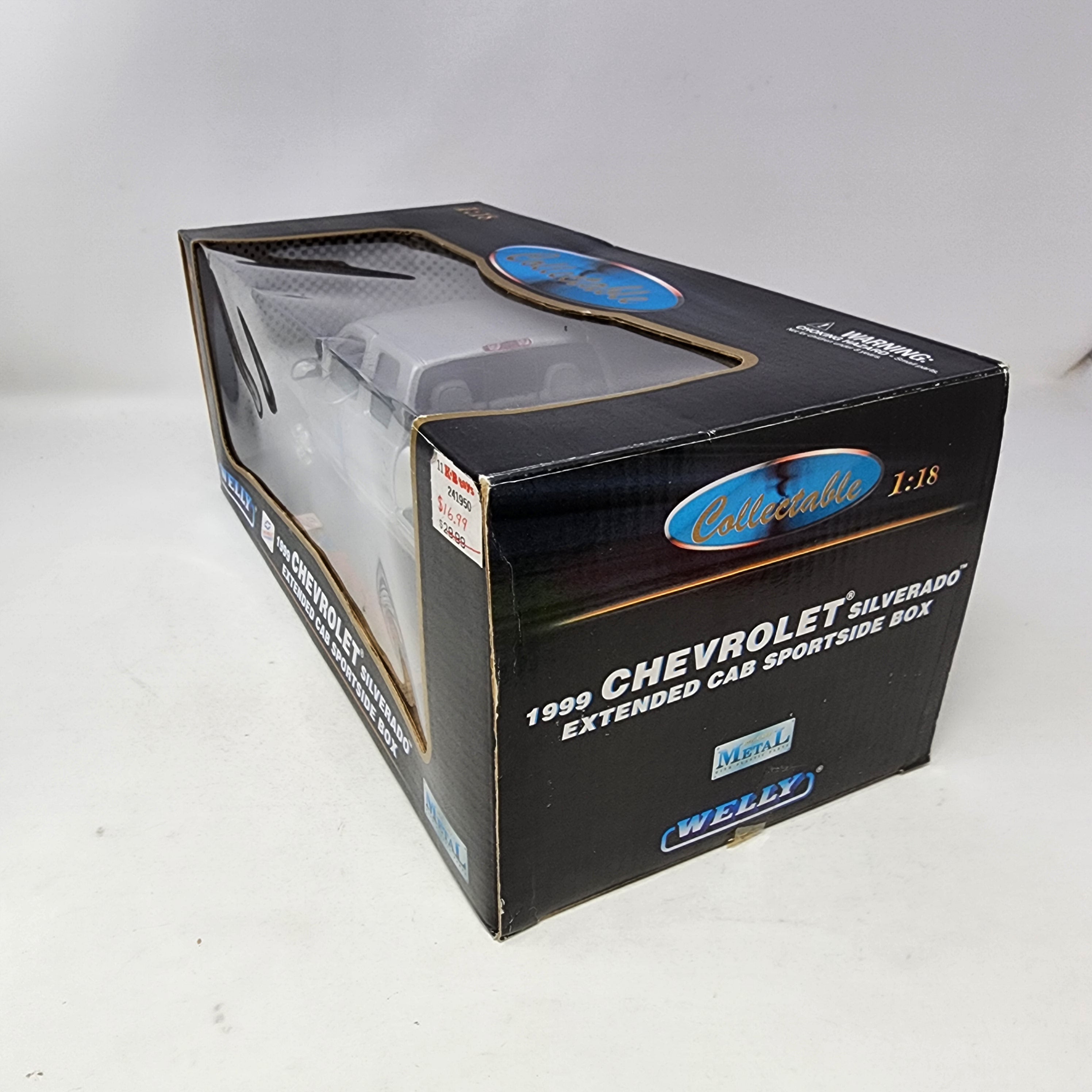 1999 Chevrolet Silverado Extended Cab Sportside Box * Welly Collectibles 1/18 Scale、mySite、hgirdovlk