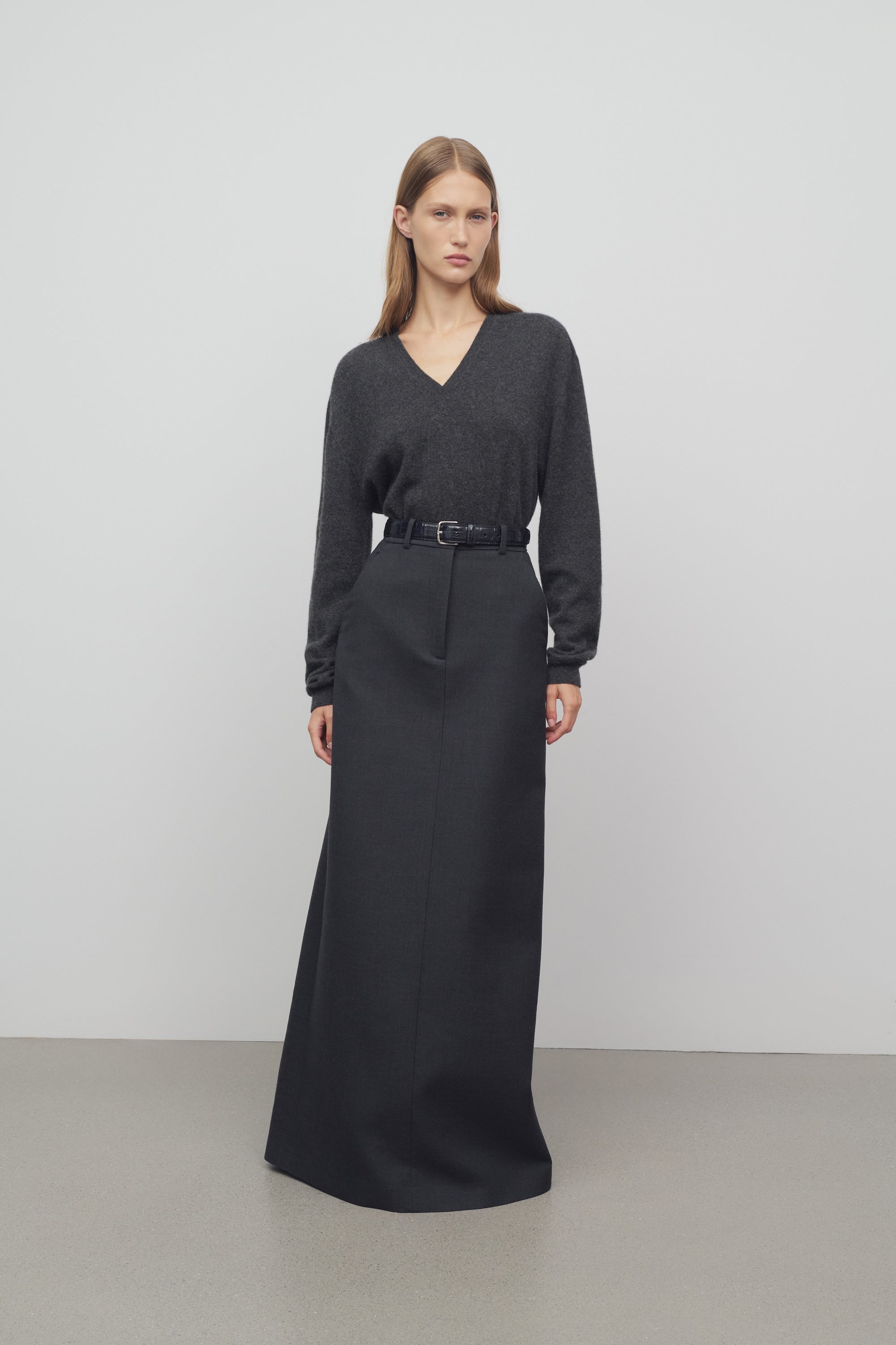 Roux Skirt in Wool、mySite、aoinhome