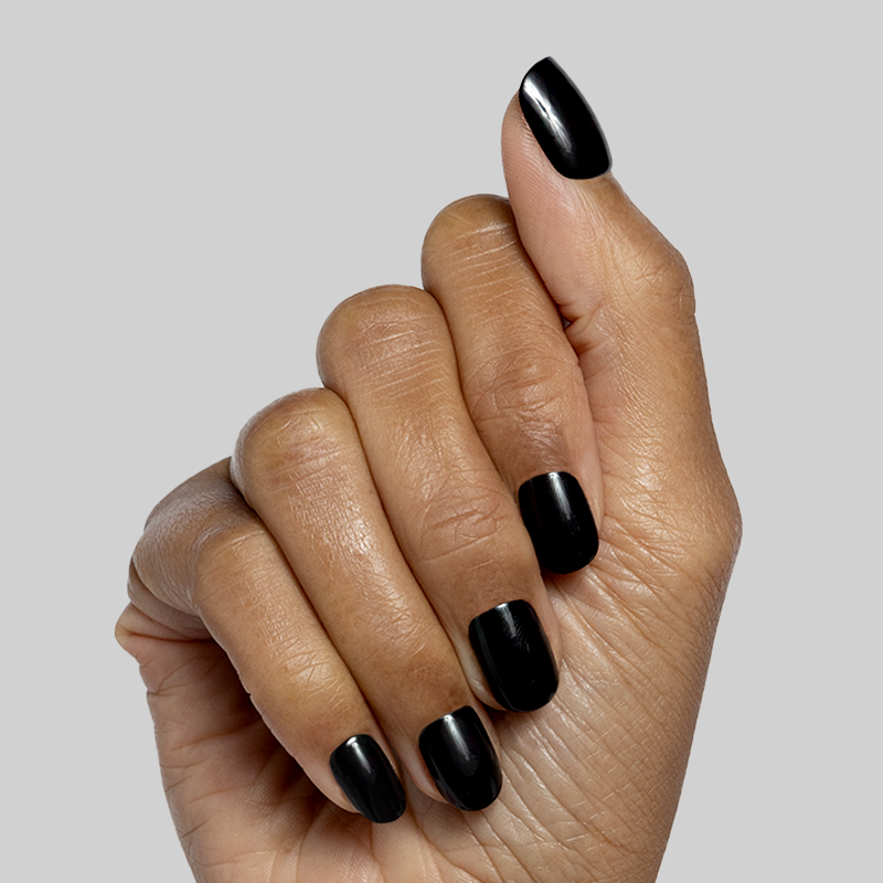 Cateye | Extra Short | Squoval - Tab Press-On、mySite、solidvoid