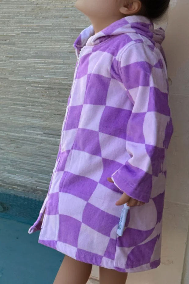  Kids Ocean Drifter Hooded Towelling Robe 3-5Y、mySite、justintrudeaud