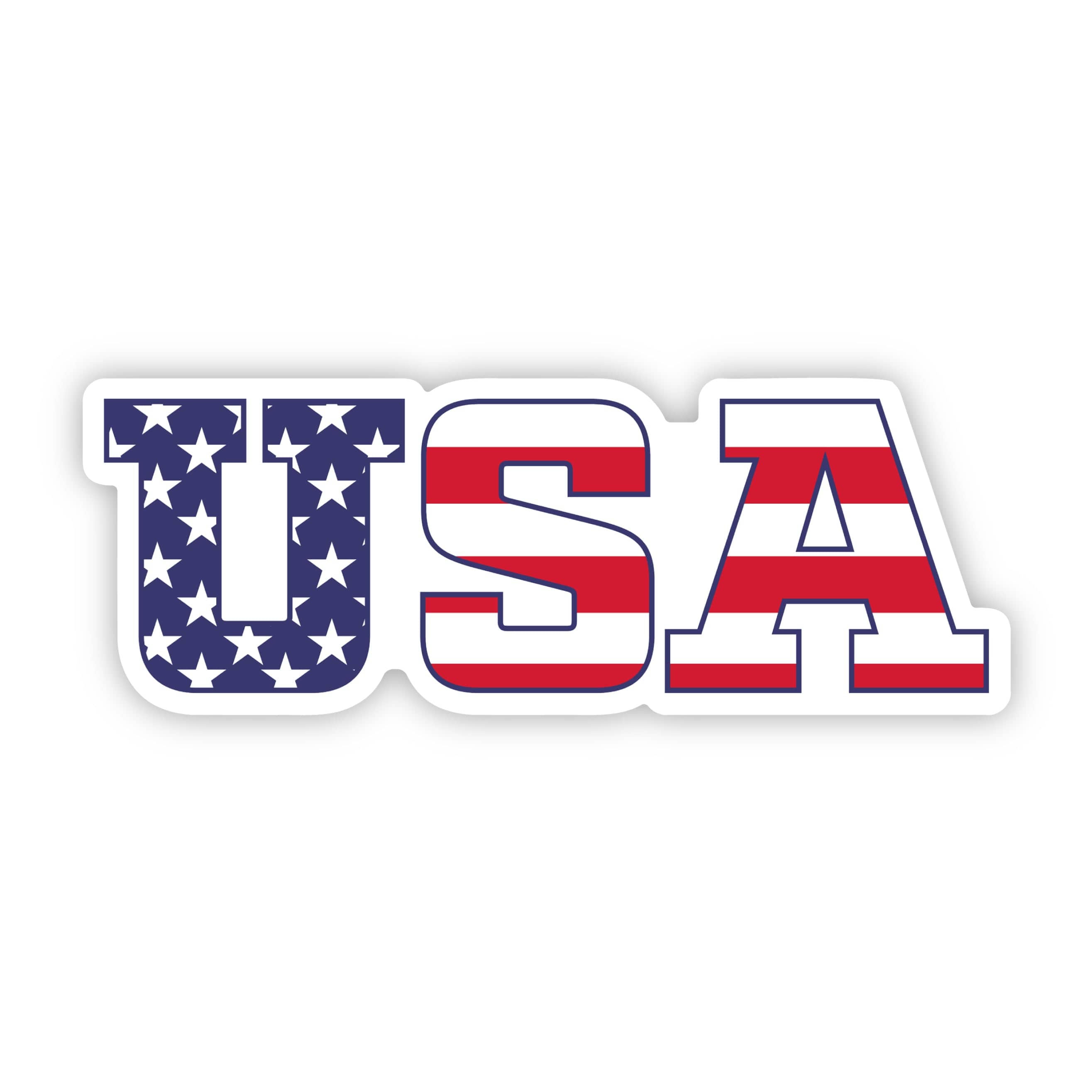  USA Sticker - American Flag、mySite、elrpsem3k