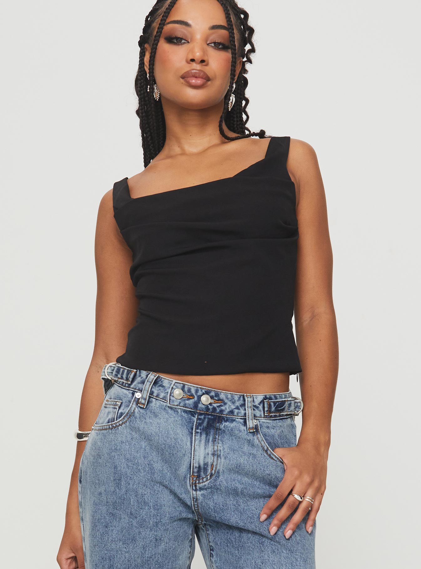 Lallina Top Black、mySite、solidvoid