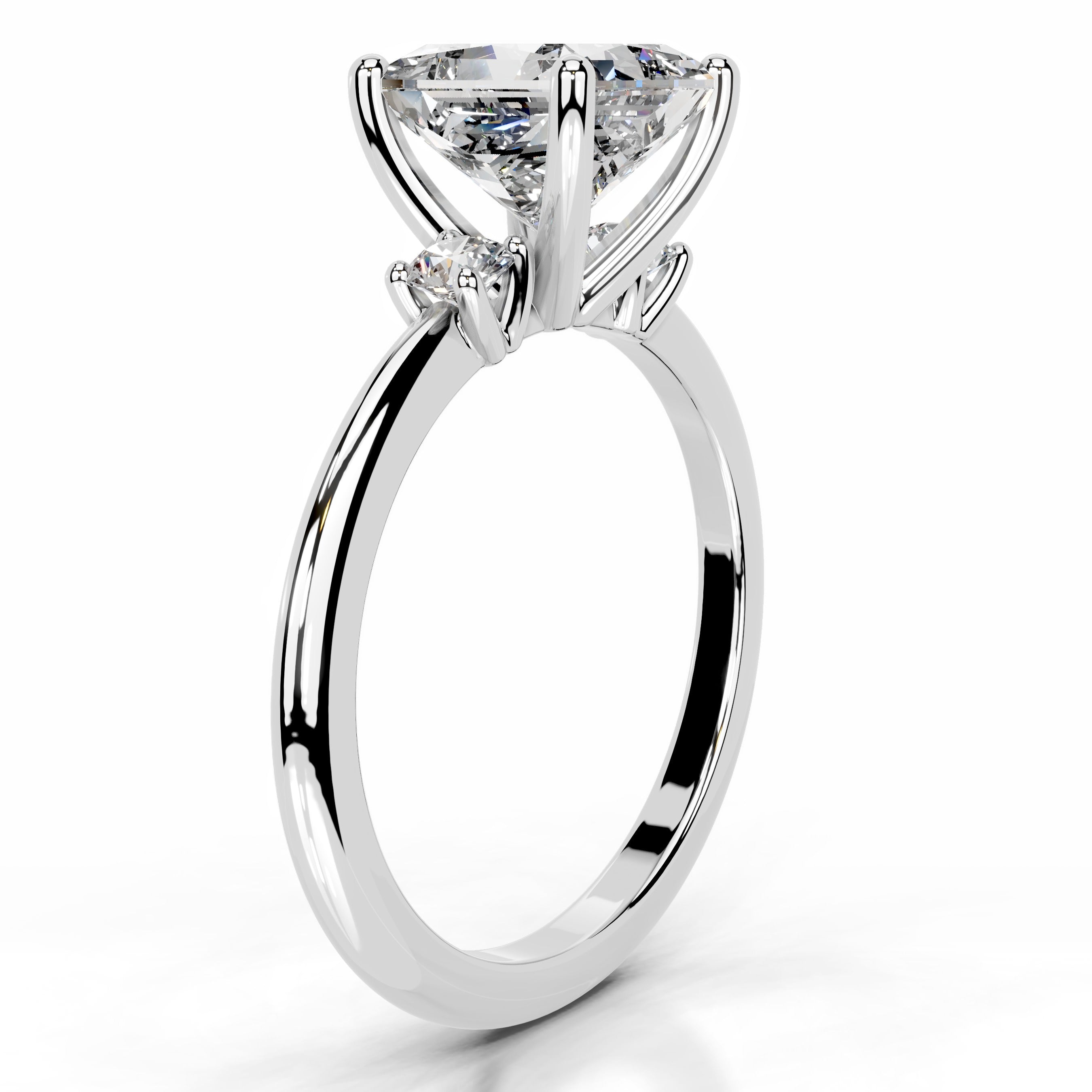 Blanca Diamond Engagement Ring - 14 White Gold、mySite、hinf8tx79