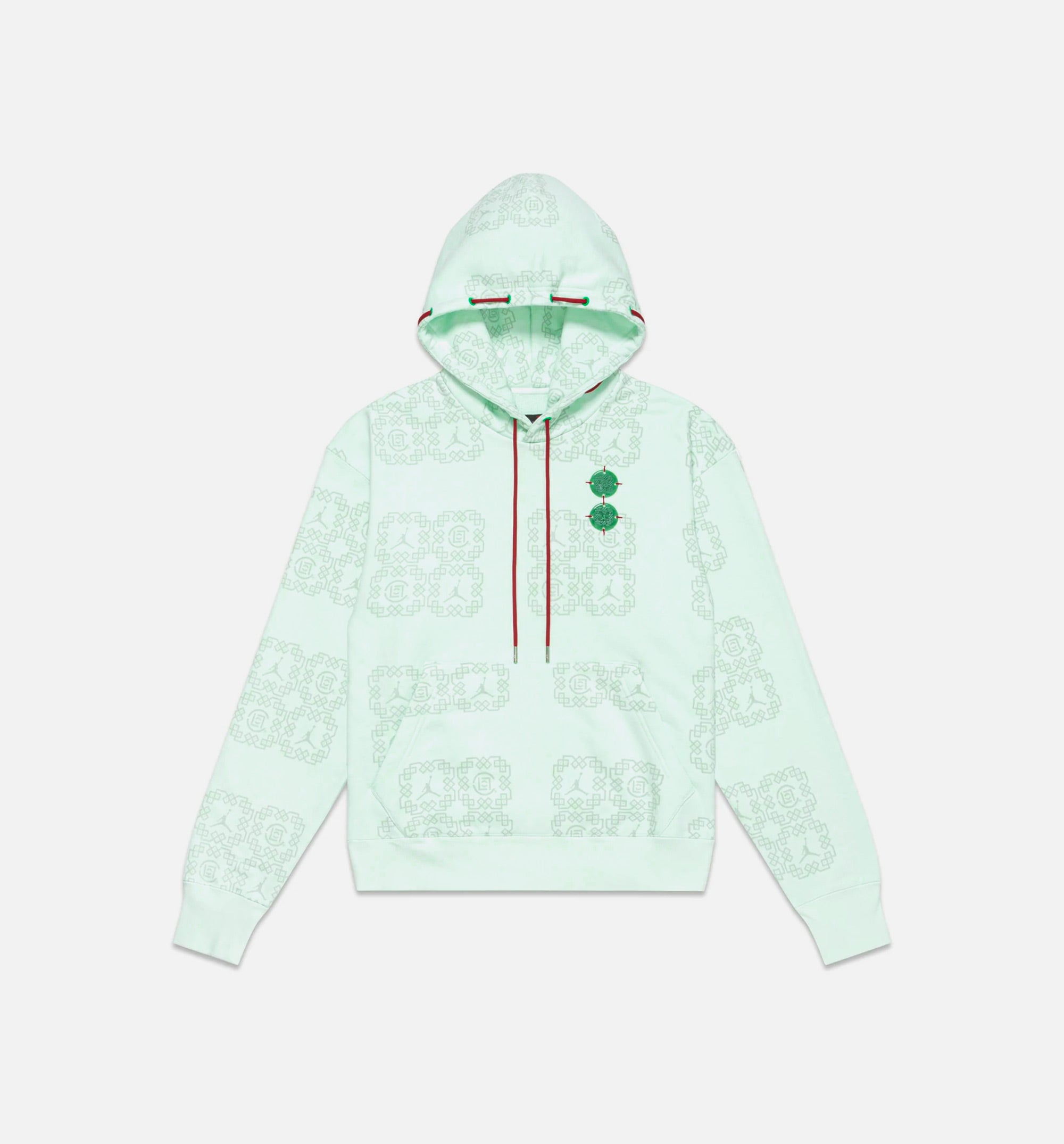 Jordan x CLOT AOP Fleece Hoodie Mens Hoodie - Green、mySite、dreamappss
