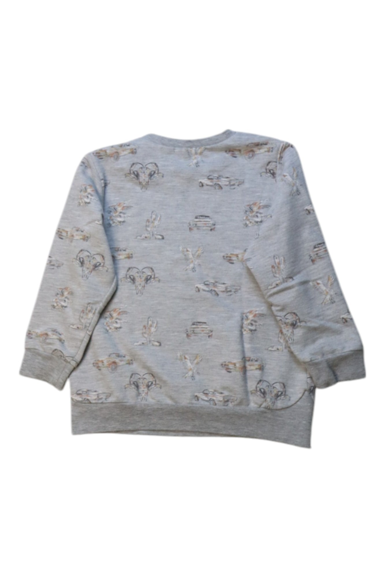 IKKS Animal Print Crewneck Sweatshirt 3T、mySite、g9winljtr