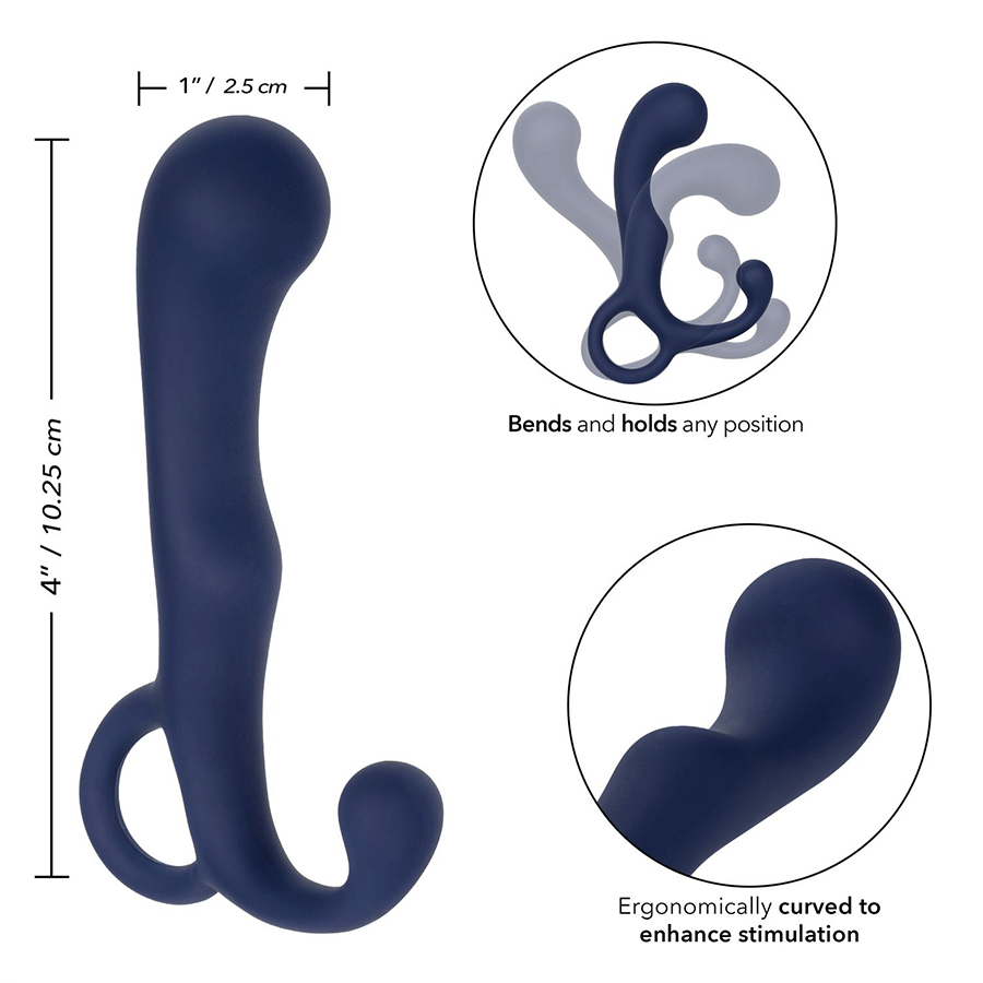Viceroy Platinum Series Agility Blue Silicone Anal Probe by Cal Exotics、mySite、bottomscart