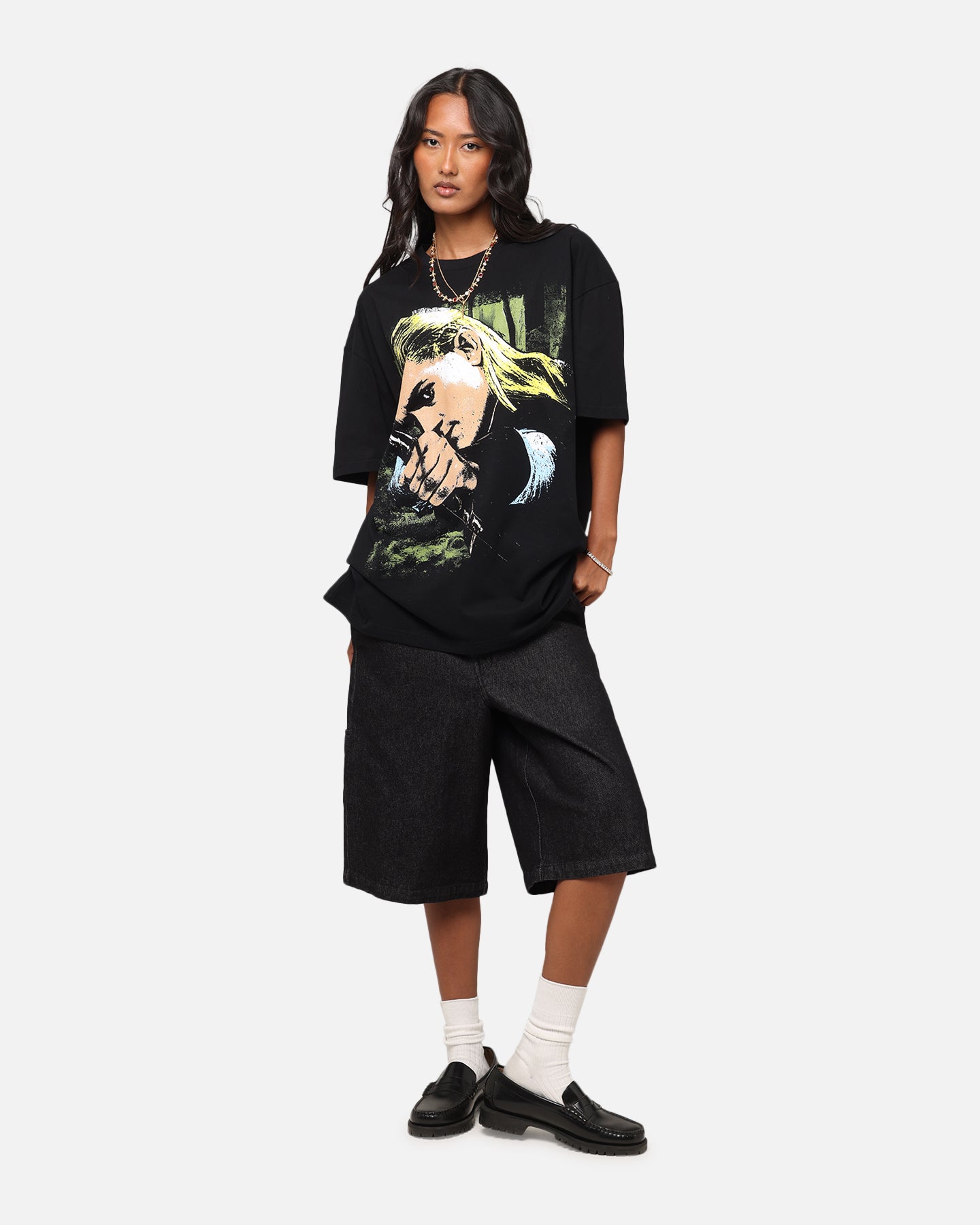 American Thrift X The Lord Of The Rings Legolas Heavy T-Shirt Black、mySite、zt4zffjzw