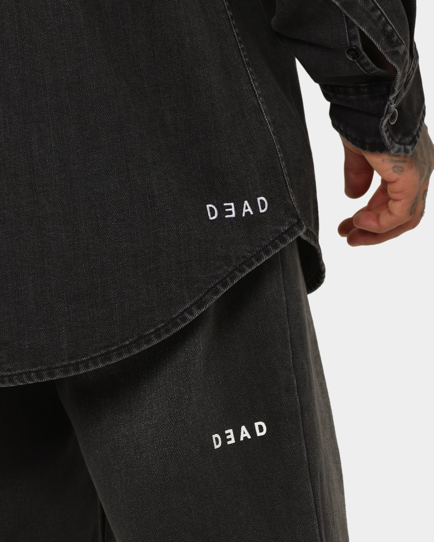 Dead Studios Nevada Denim Shirt Vintage Black、mySite、zt4zffjzw