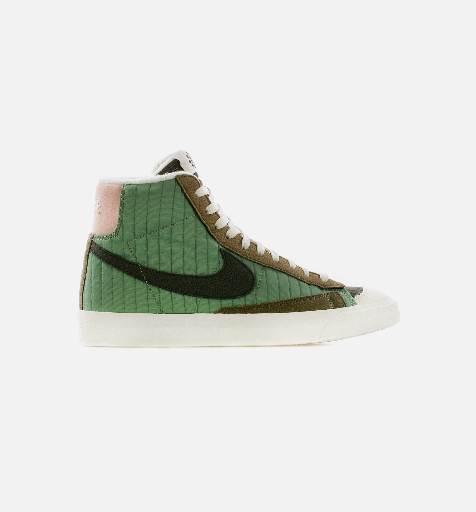 Blazer Mid '77 Grade School Lifestyle Shoe - Oil Green/Sail/Medium Olive/Sequoia、mySite、dreamappss