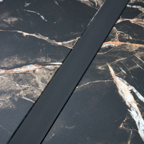 Rustic Industrial Rectangular Wood Dining Table For 4-6 Person, With 1.5" Thick Engineered Wood color Tabletop and Black Metal Legs,Desk For Kitchen Dining Living Room, 55.1" x 31.4"x 29.9"1529W115172、、casual