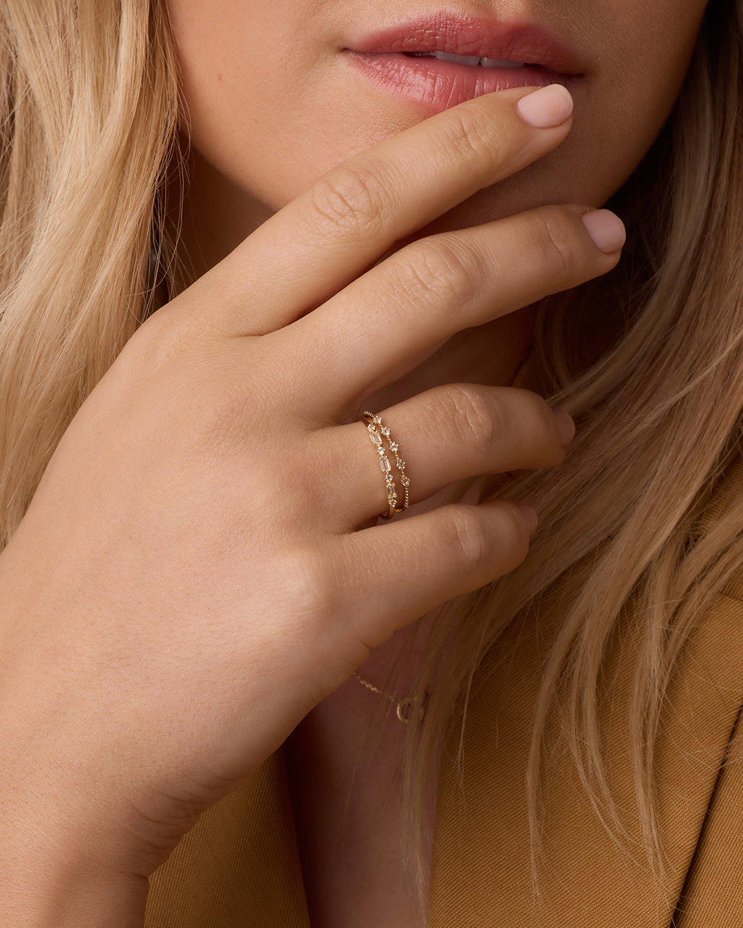 Diamond and White Topaz Ring Set、mySite、hinf8tx79